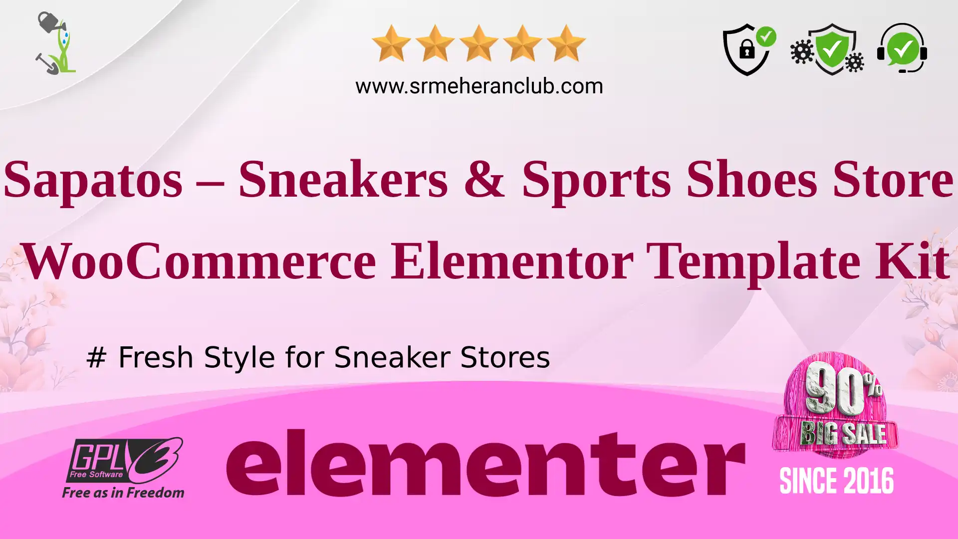 Sapatos – Sneakers & Sports Shoes Store WooCommerce Elementor Template Kit — Elementor Kit by Themeforest