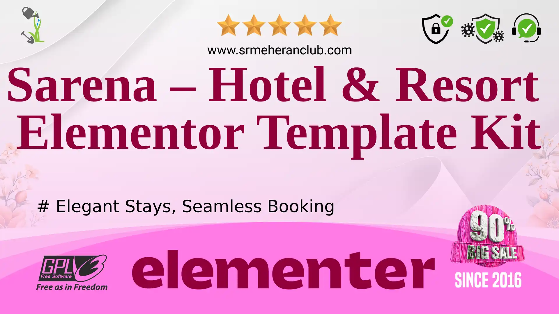 Sarena – Hotel & Resort Elementor Template Kit — Elementor Kit by Themeforest