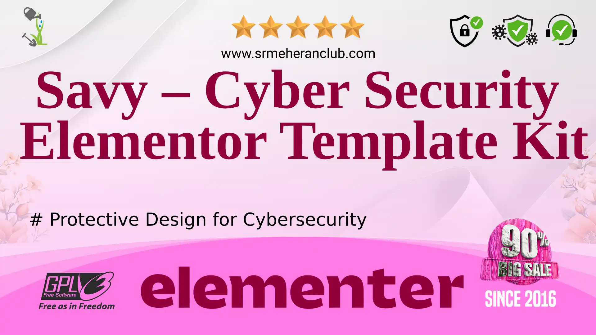 Savy – Cyber Security Elementor Template Kit — Elementor Kit by Themeforest