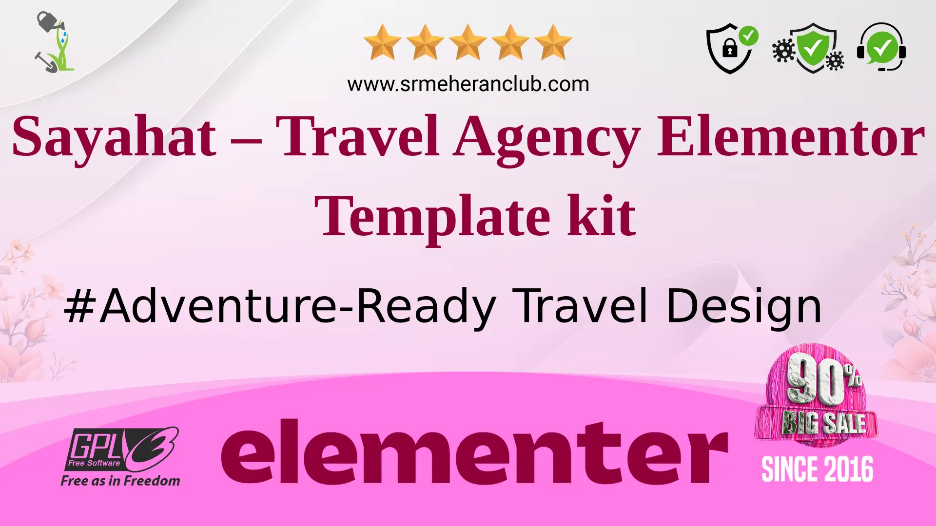 Sayahat – Travel Agency Elementor Template kit — Elementor Kit by Themeforest
