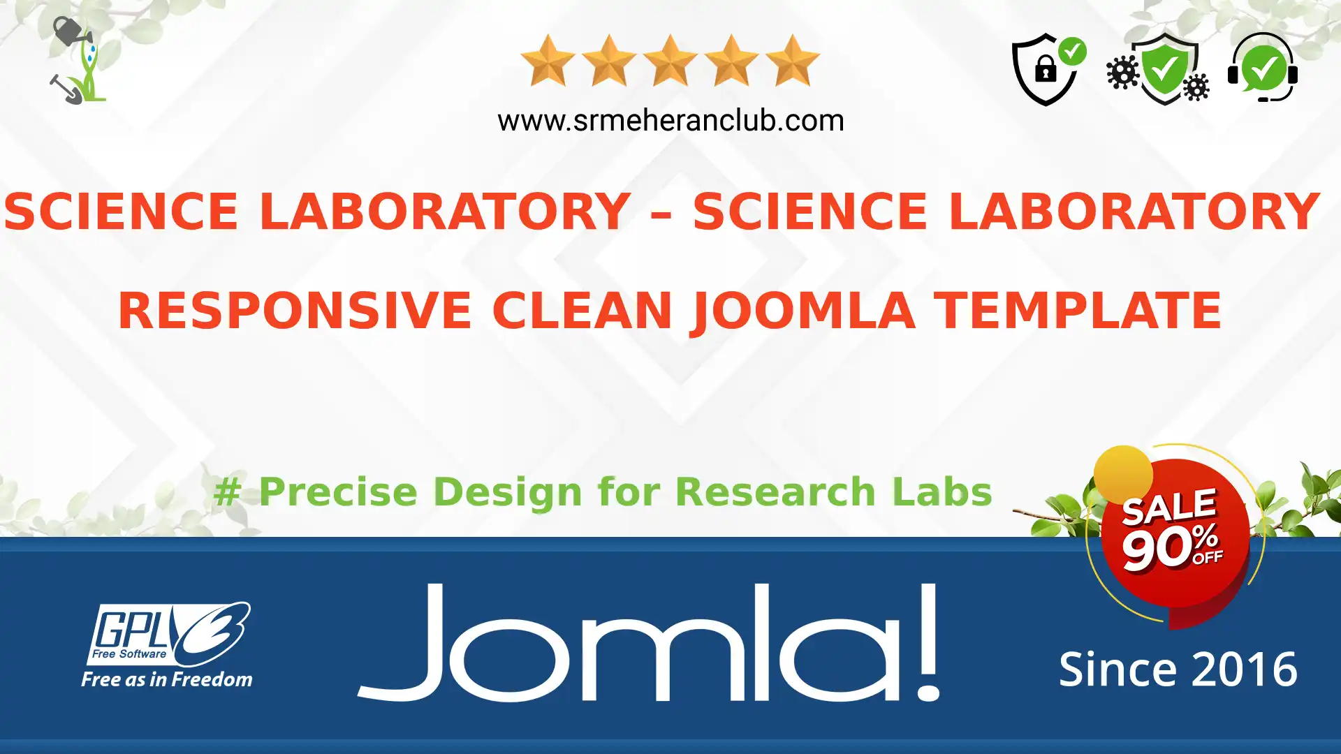 Science Laboratory – Science Laboratory Responsive Clean Joomla Template — Theme by Templatemonster