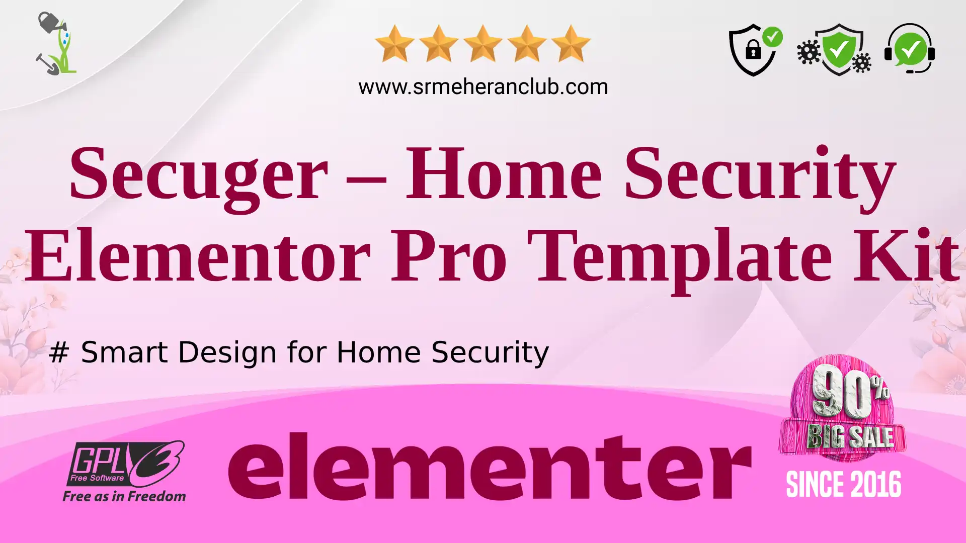 Secuger – Home Security Elementor Pro Template Kit — Elementor Kit by Themeforest