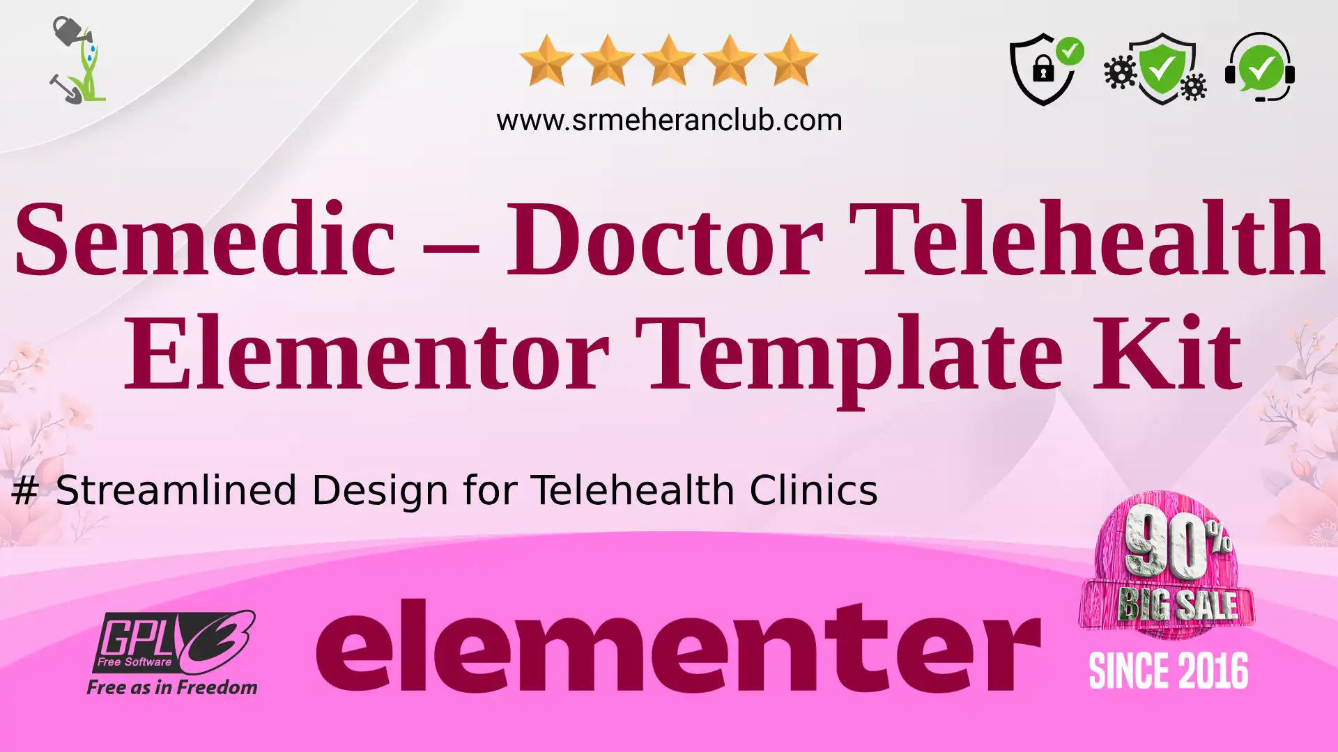 Semedic – Doctor Telehealth Elementor Template Kit — Elementor Kit by Themeforest