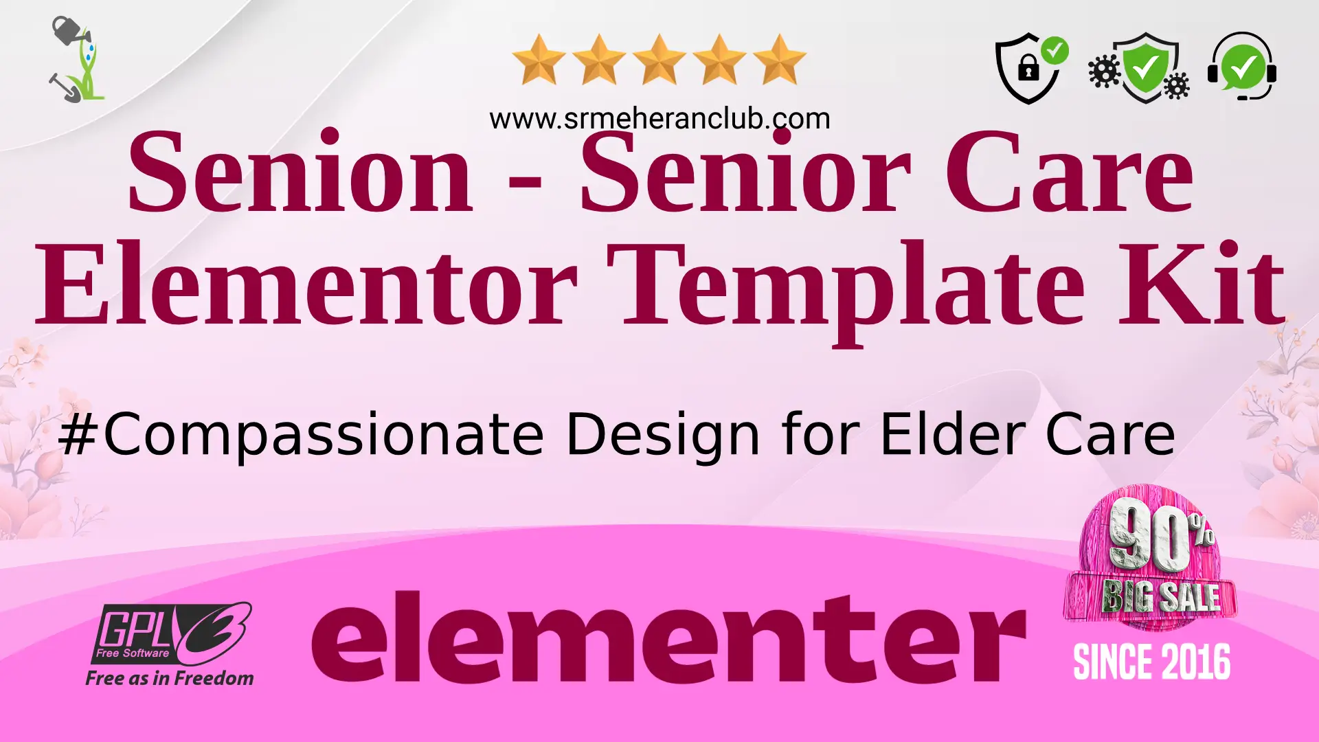 Senion – Senior Care Elementor Template Kit — Elementor Kit by Themeforest