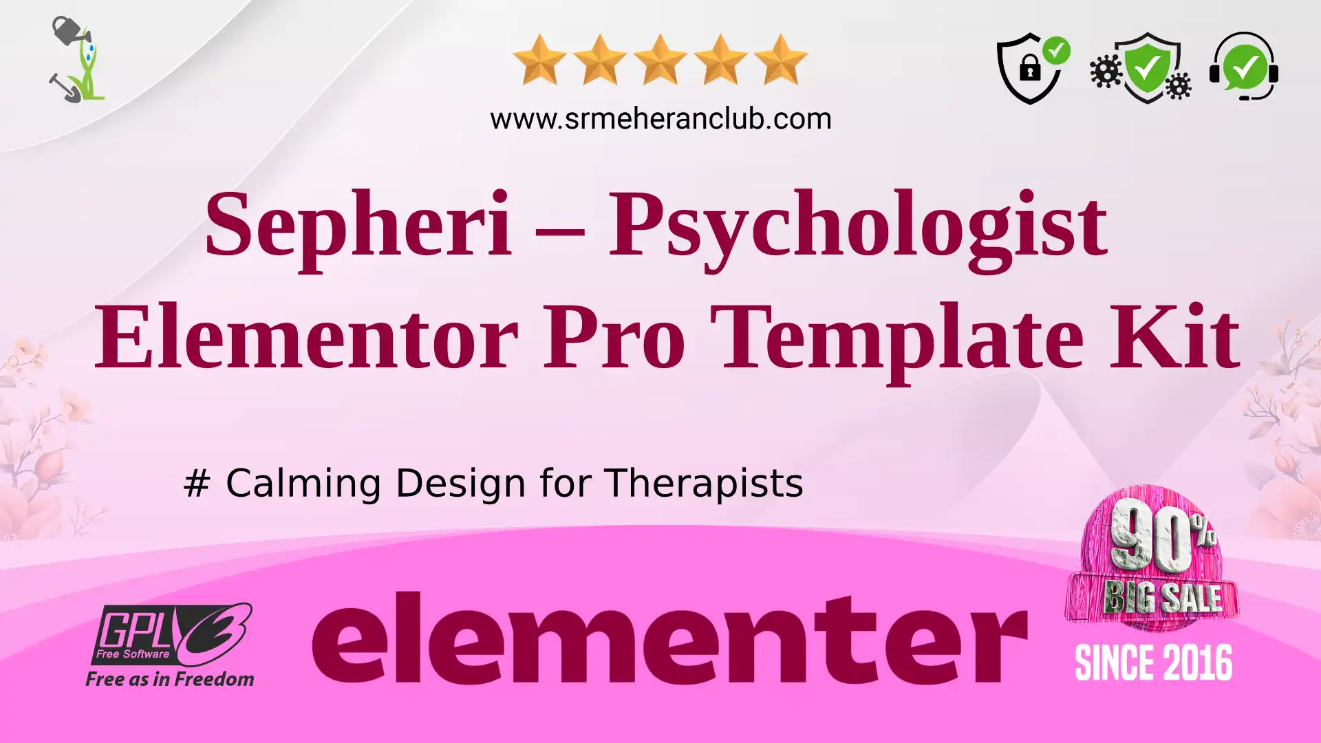 Sepheri – Psychologist Elementor Pro Template Kit — Elementor Kit by Themeforest