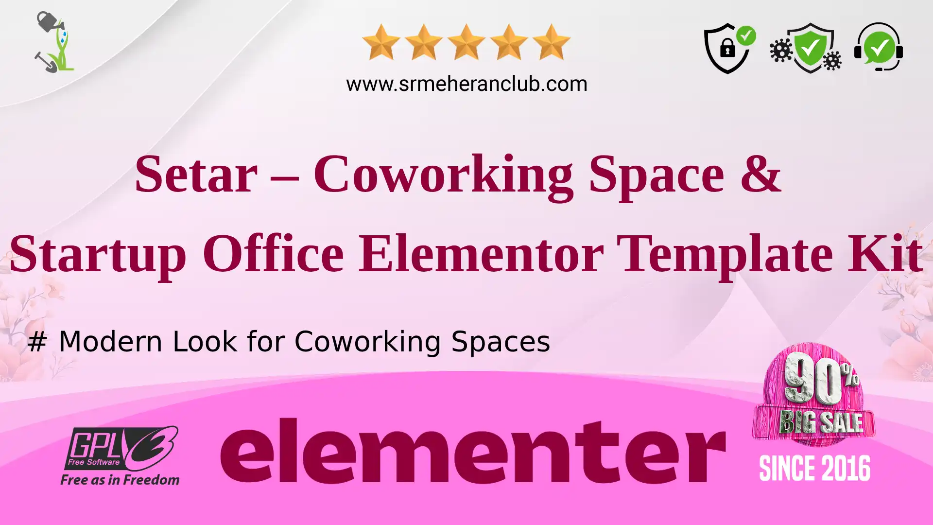Setar – Coworking Space & Startup Office Elementor Template Kit — Elementor Kit by Themeforest