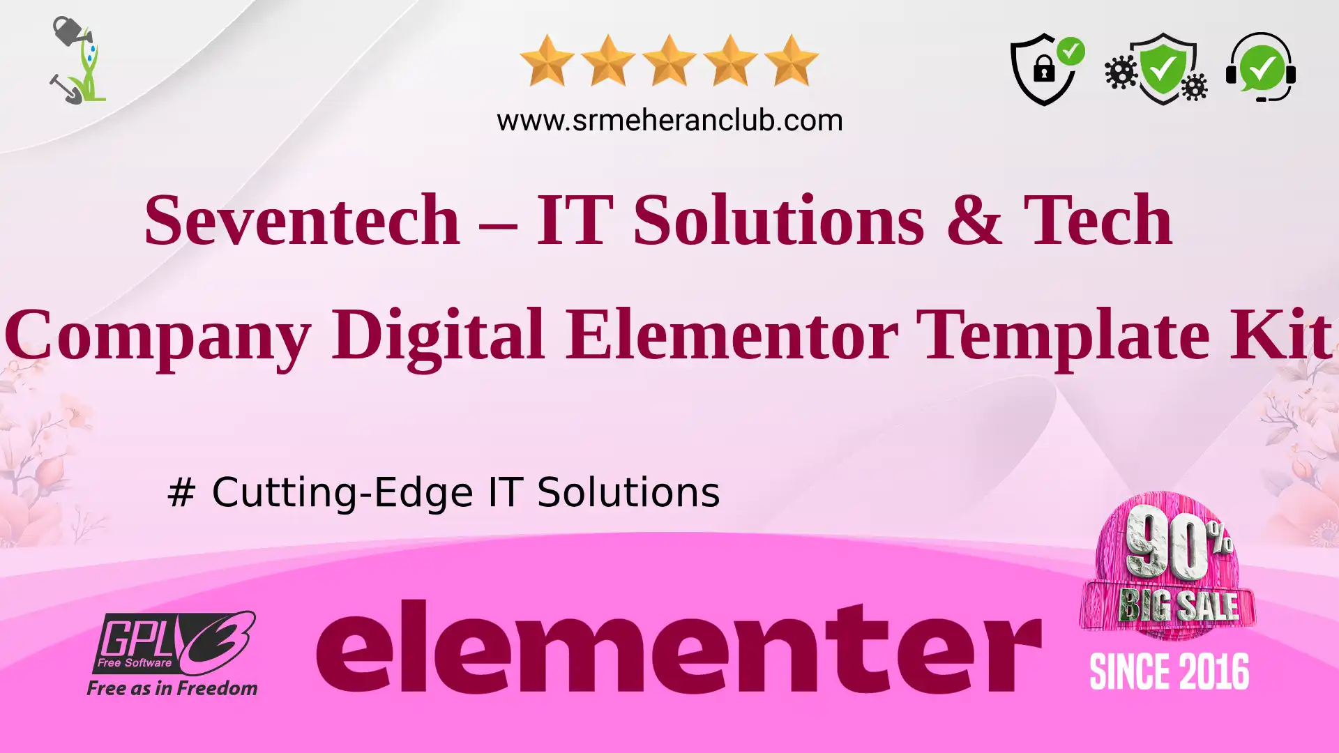 Seventech – IT Solutions & Tech Company Digital Elementor Template Kit — Elementor Kit by Themeforest