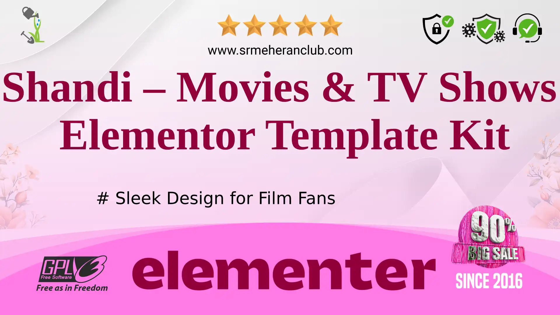 Shandi – Movies & TV Shows Elementor Template Kit — Elementor Kit by Themeforest