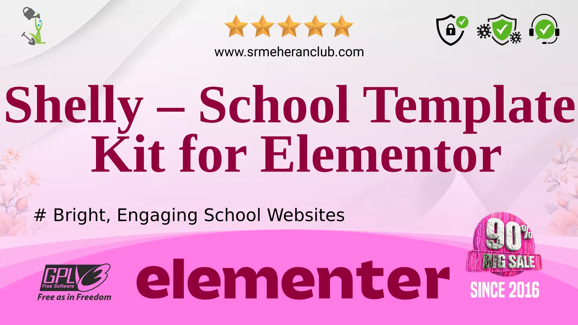 Shelly – School Template Kit for Elementor