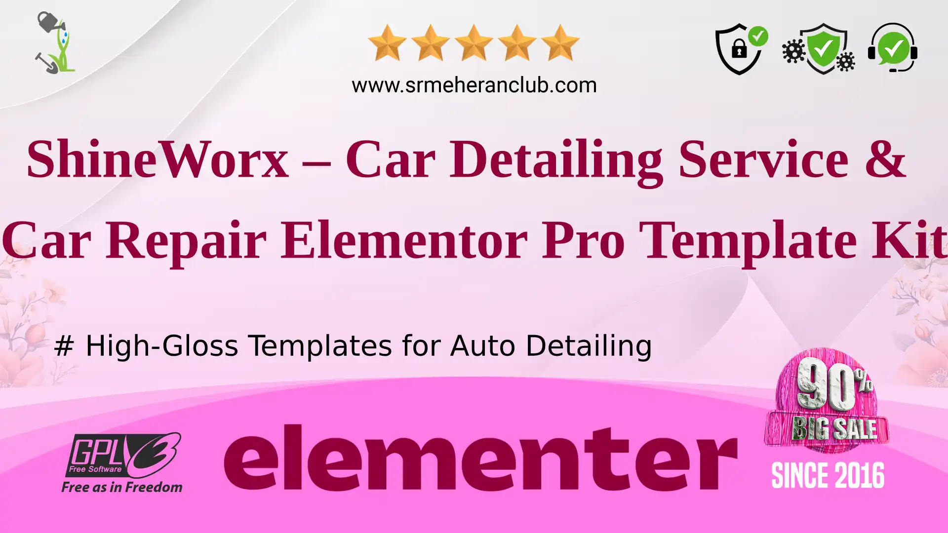 ShineWorx – Car Detailing Service & Car Repair Elementor Pro Template Kit — Elementor Kit by Themeforest