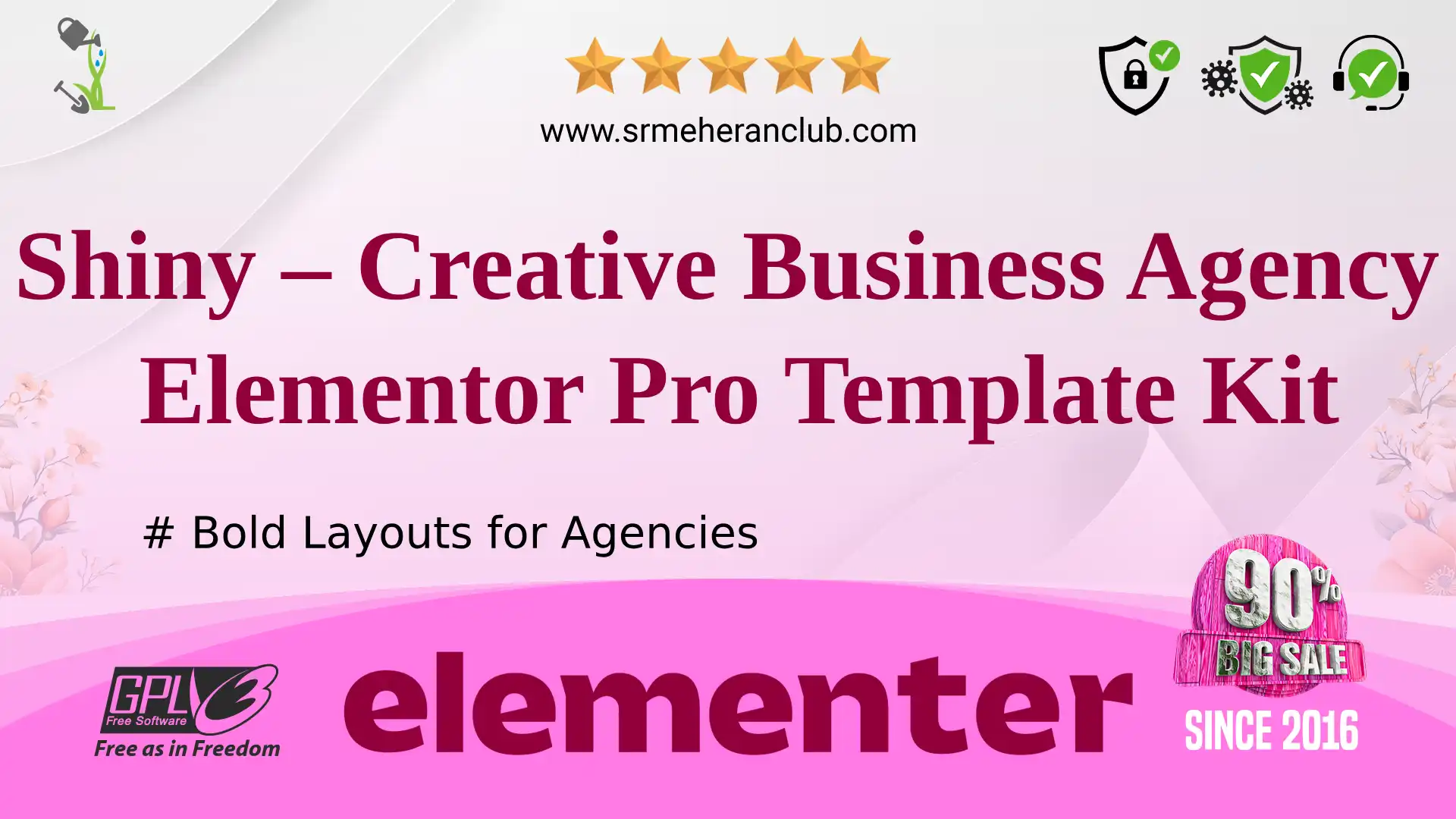 Shiny – Creative Business Agency Elementor Pro Template Kit — Elementor Kit by Themeforest