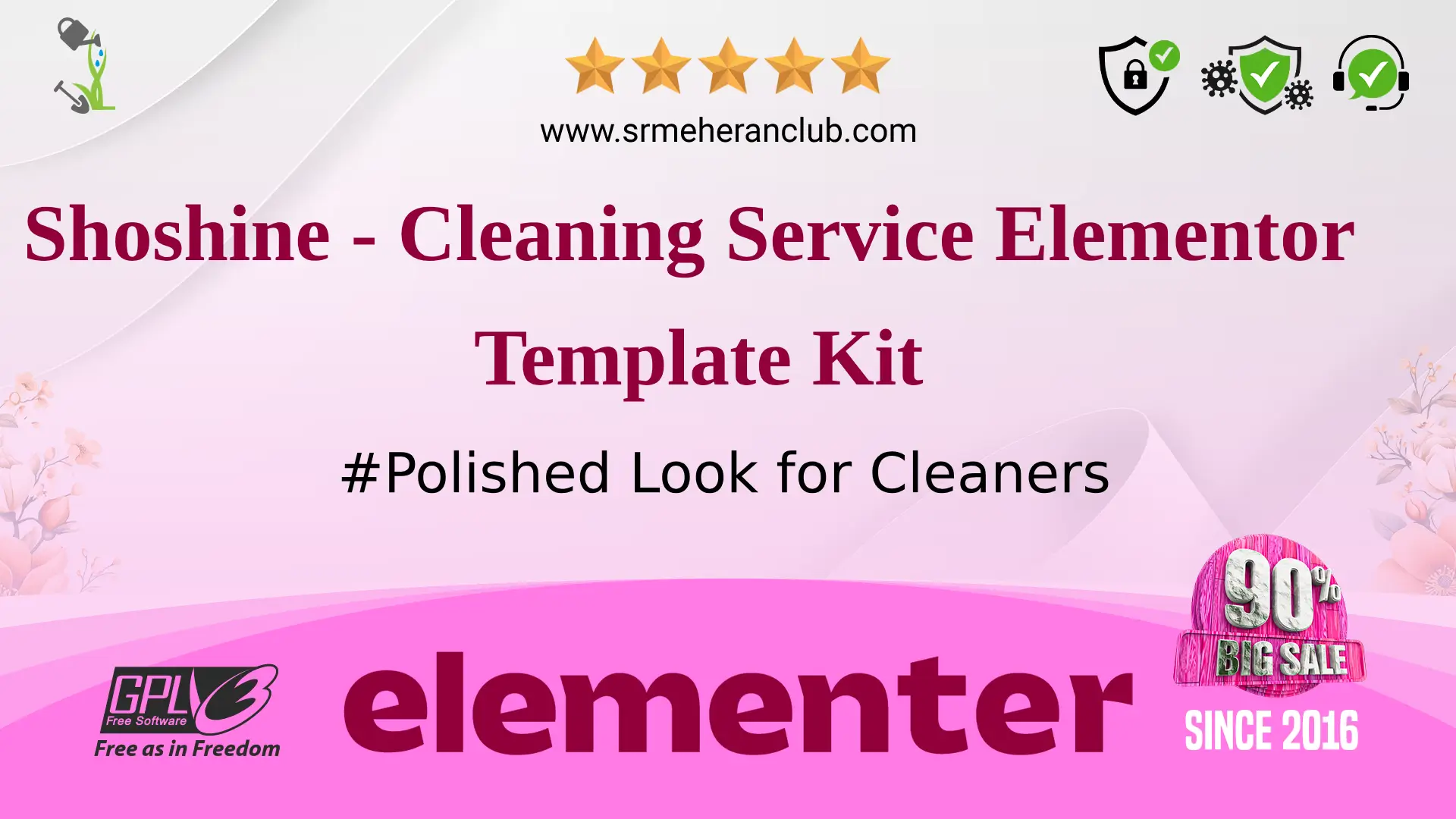 Shoshine – Cleaning Service Elementor Template Kit — Elementor Kit by Themeforest