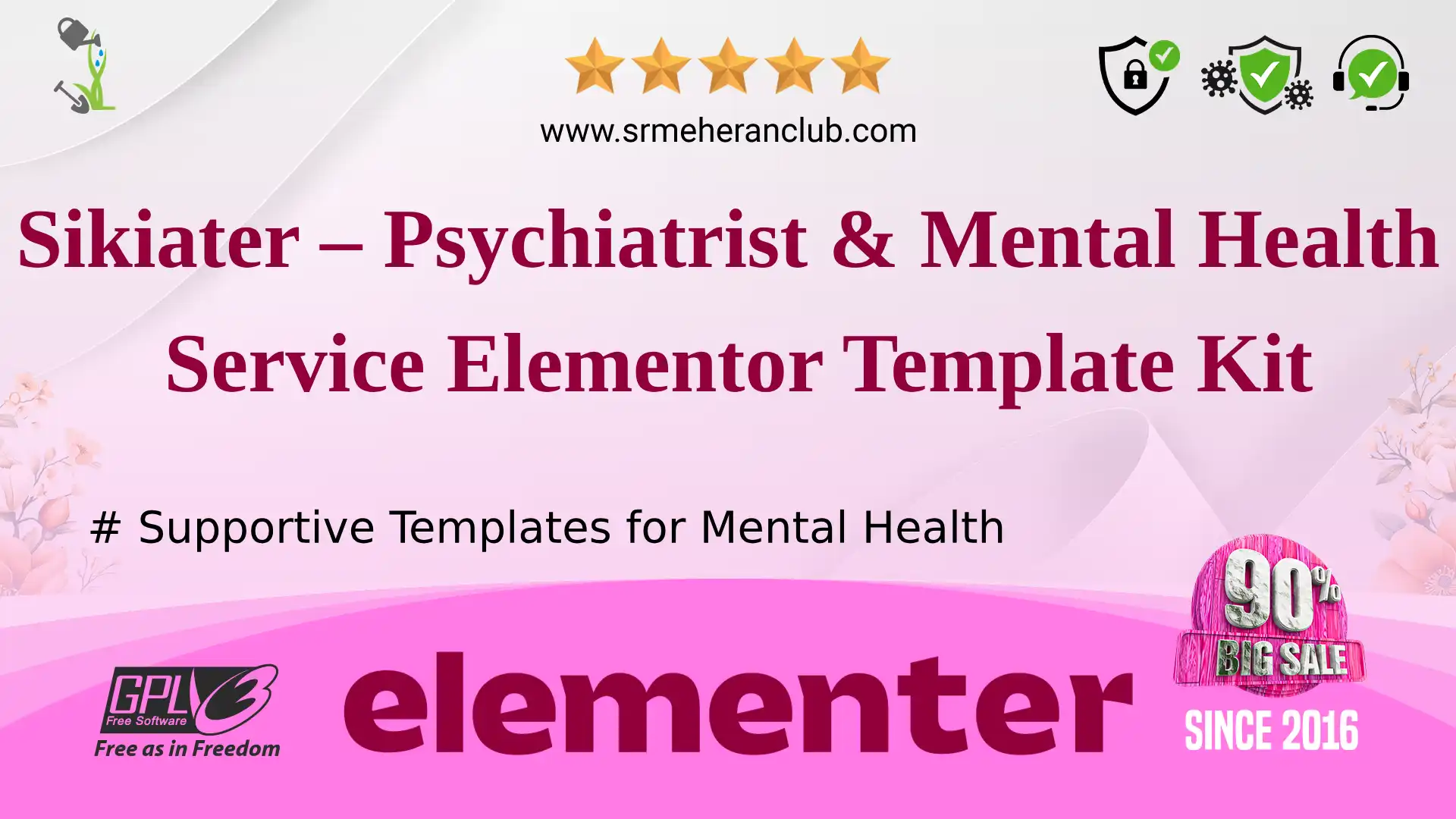 Sikiater – Psychiatrist & Mental Health Service Elementor Template Kit — Elementor Kit by Themeforest