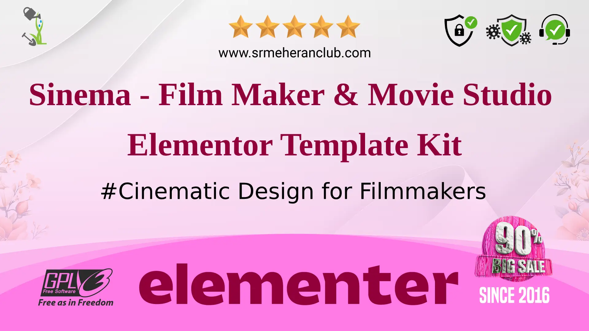 Sinema – Film Maker & Movie Studio Elementor Template Kit — Elementor Kit by Themeforest