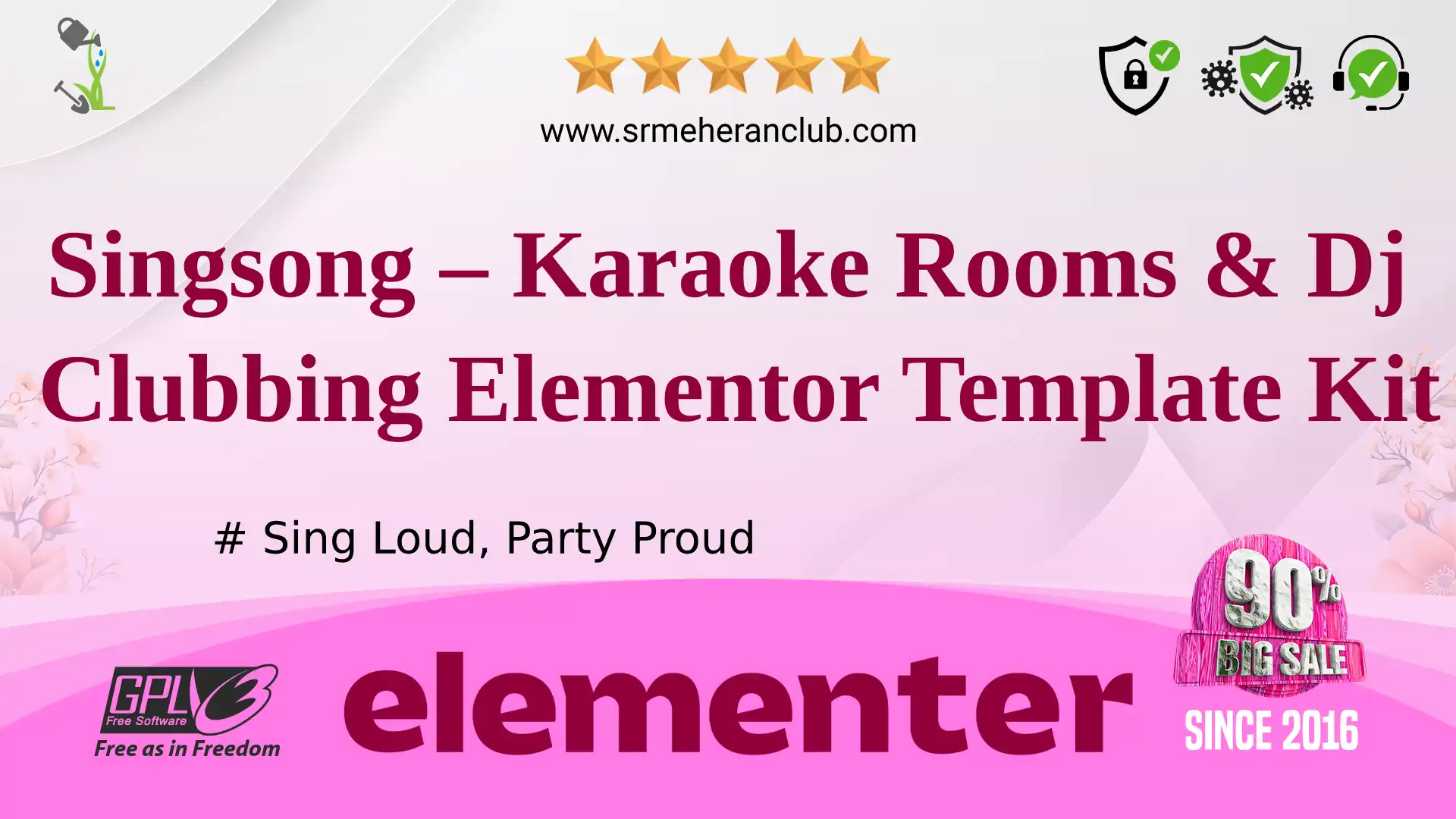 Singsong – Karaoke Rooms & Dj Clubbing Elementor Template Kit — Elementor Kit by Themeforest