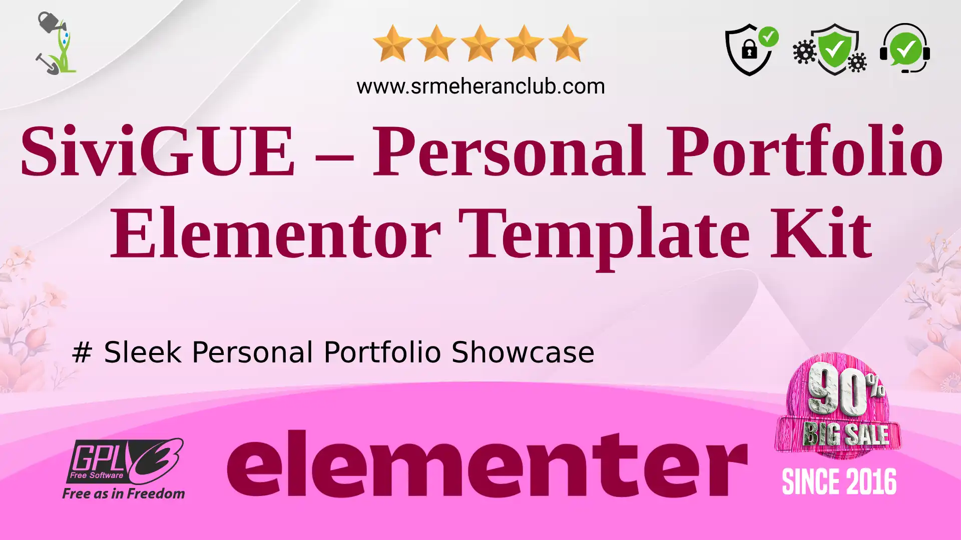 SiviGUE – Personal Portfolio Elementor Template Kit — Elementor Kit by Themeforest
