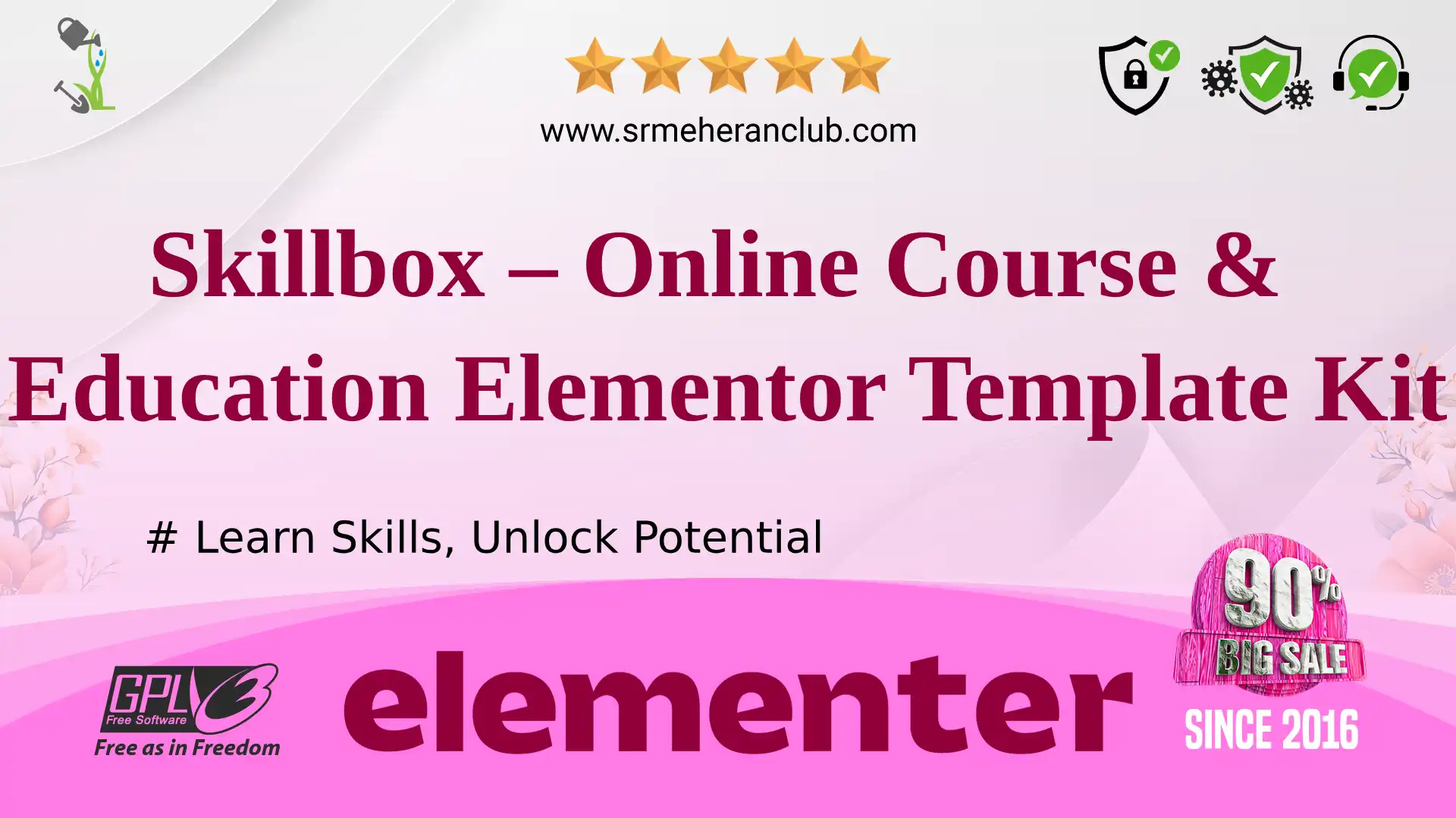 Skillbox – Online Course & Education Elementor Template Kit — Elementor Kit by Themeforest