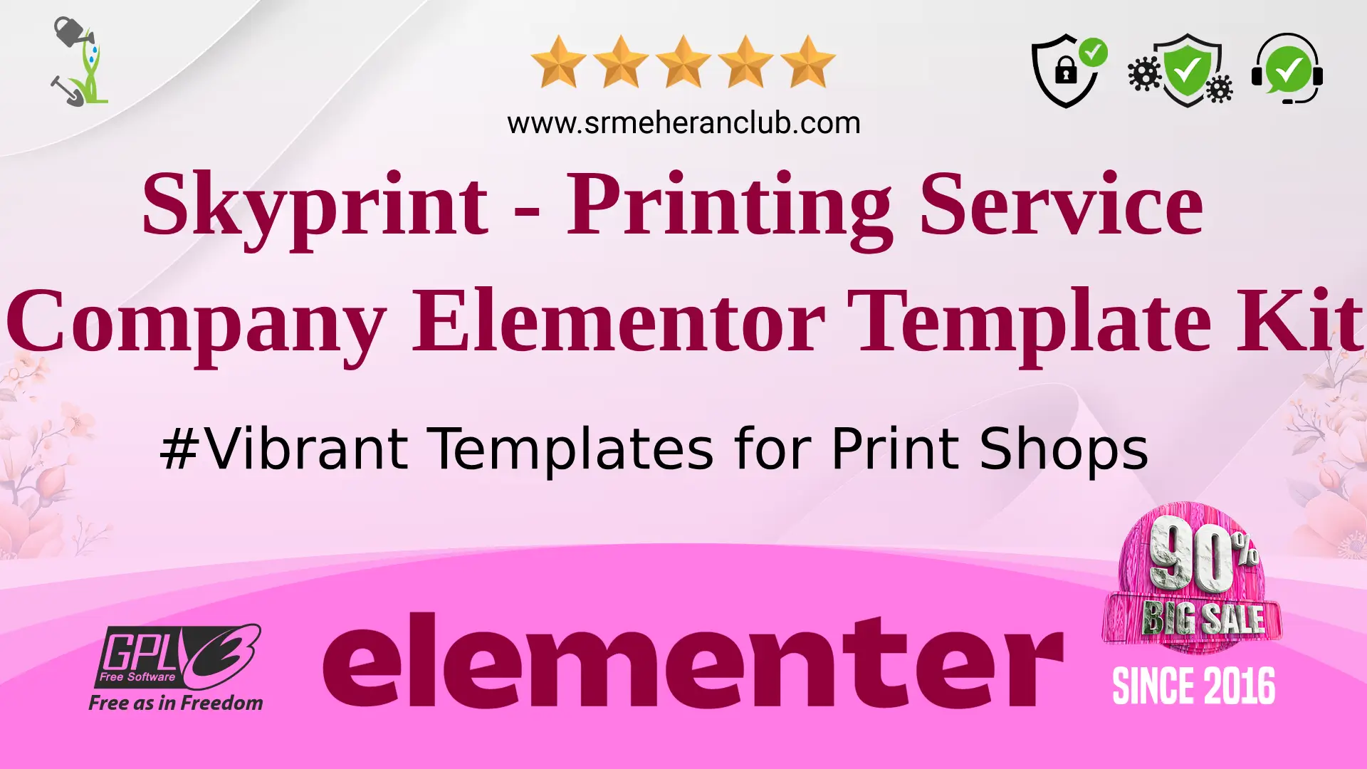 Skyprint – Printing Service Company Elementor Template Kit — Elementor Kit by Themeforest