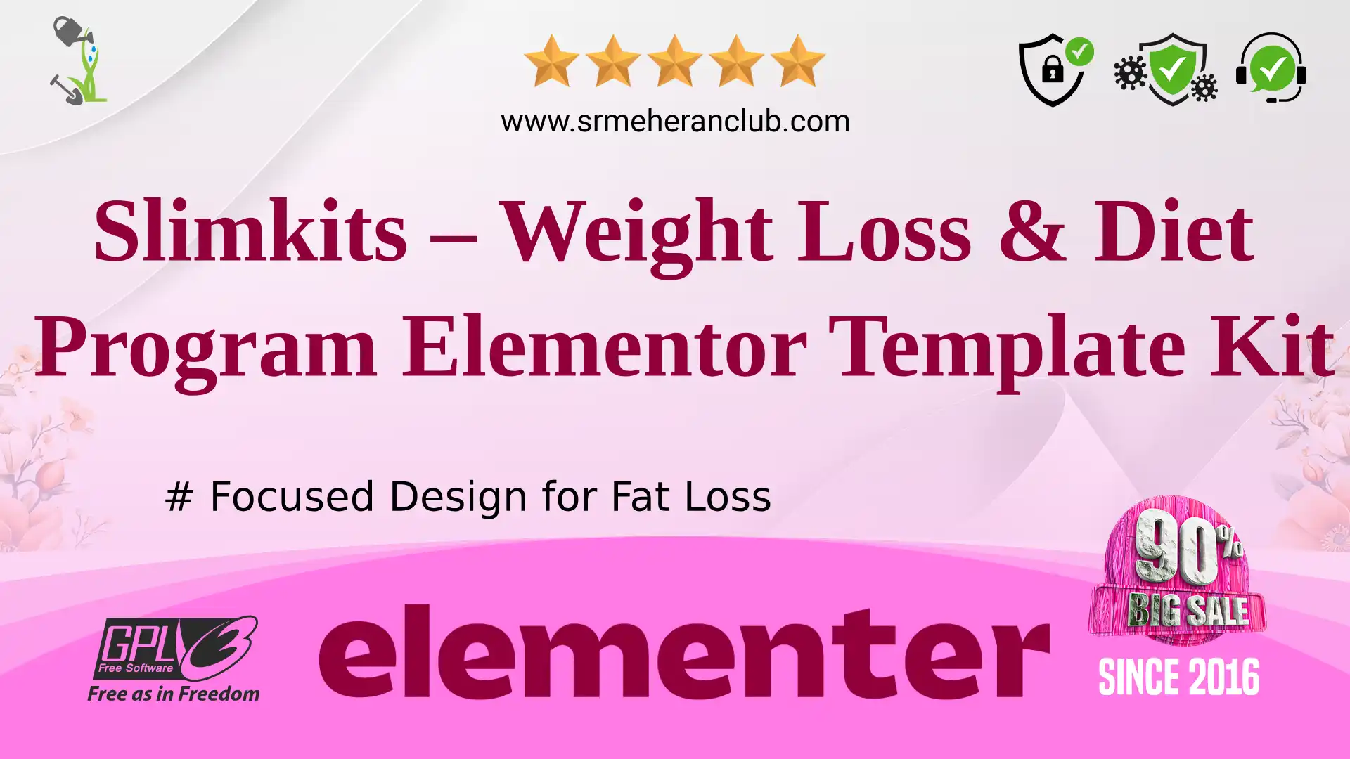 Slimkits – Weight Loss & Diet Program Elementor Template Kit — Elementor Kit by Themeforest