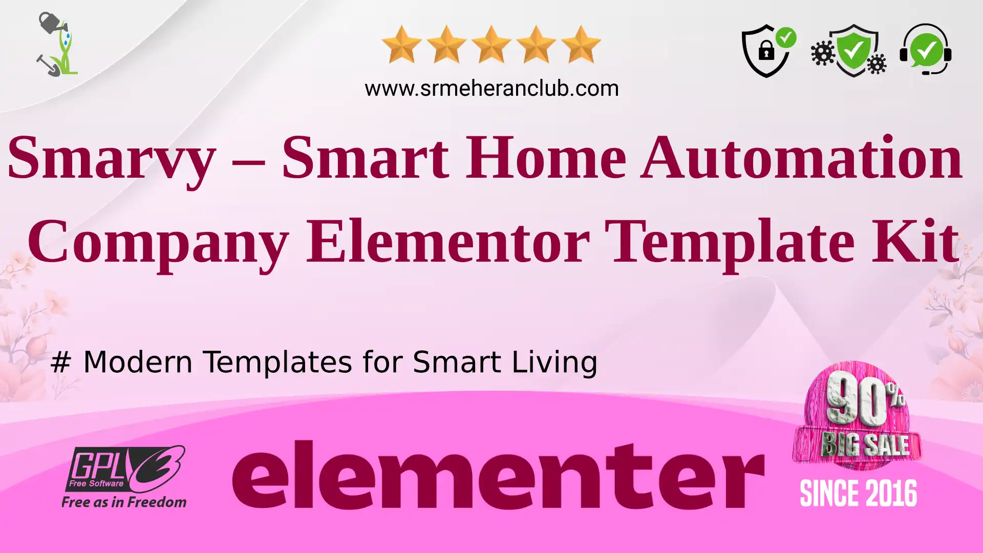 Smarvy – Smart Home Automation Company Elementor Template Kit