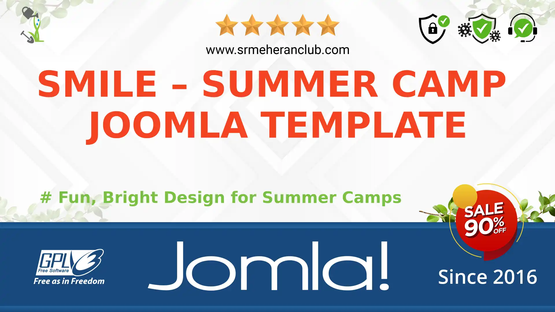 Smile – Summer Camp Joomla Template — Theme by Templatemonster