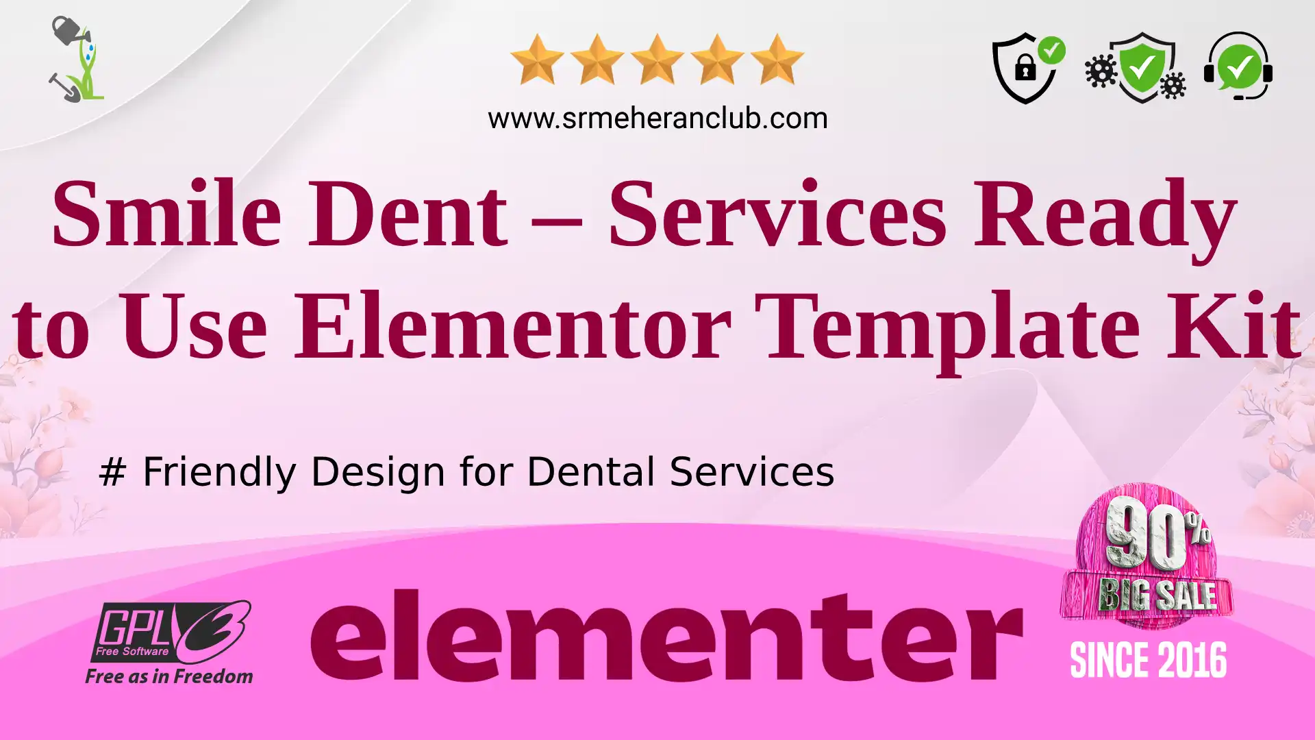 Smile Dent – Services Ready to Use Elementor Template Kit — Elementor Kit by Templatemonster