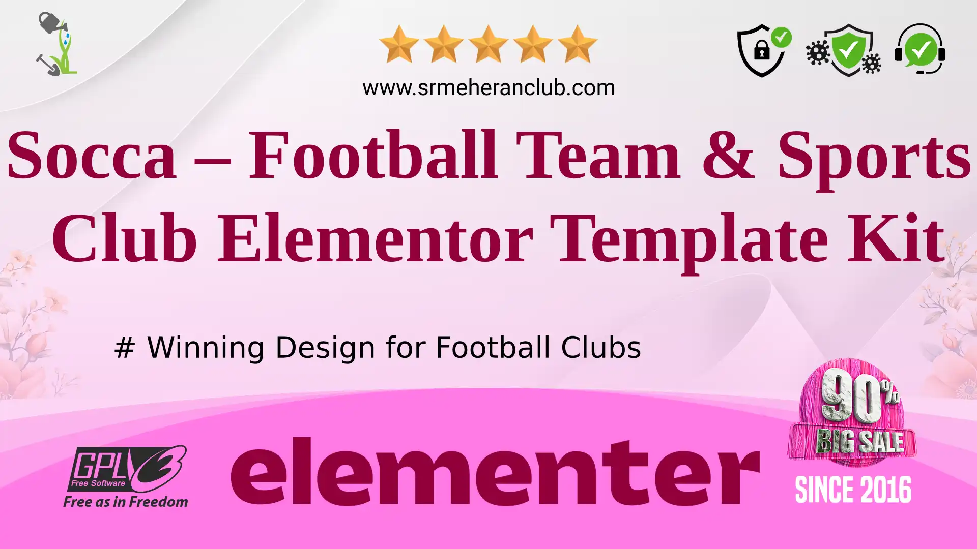 Socca – Football Team & Sports Club Elementor Template Kit — Elementor Kit by Themeforest