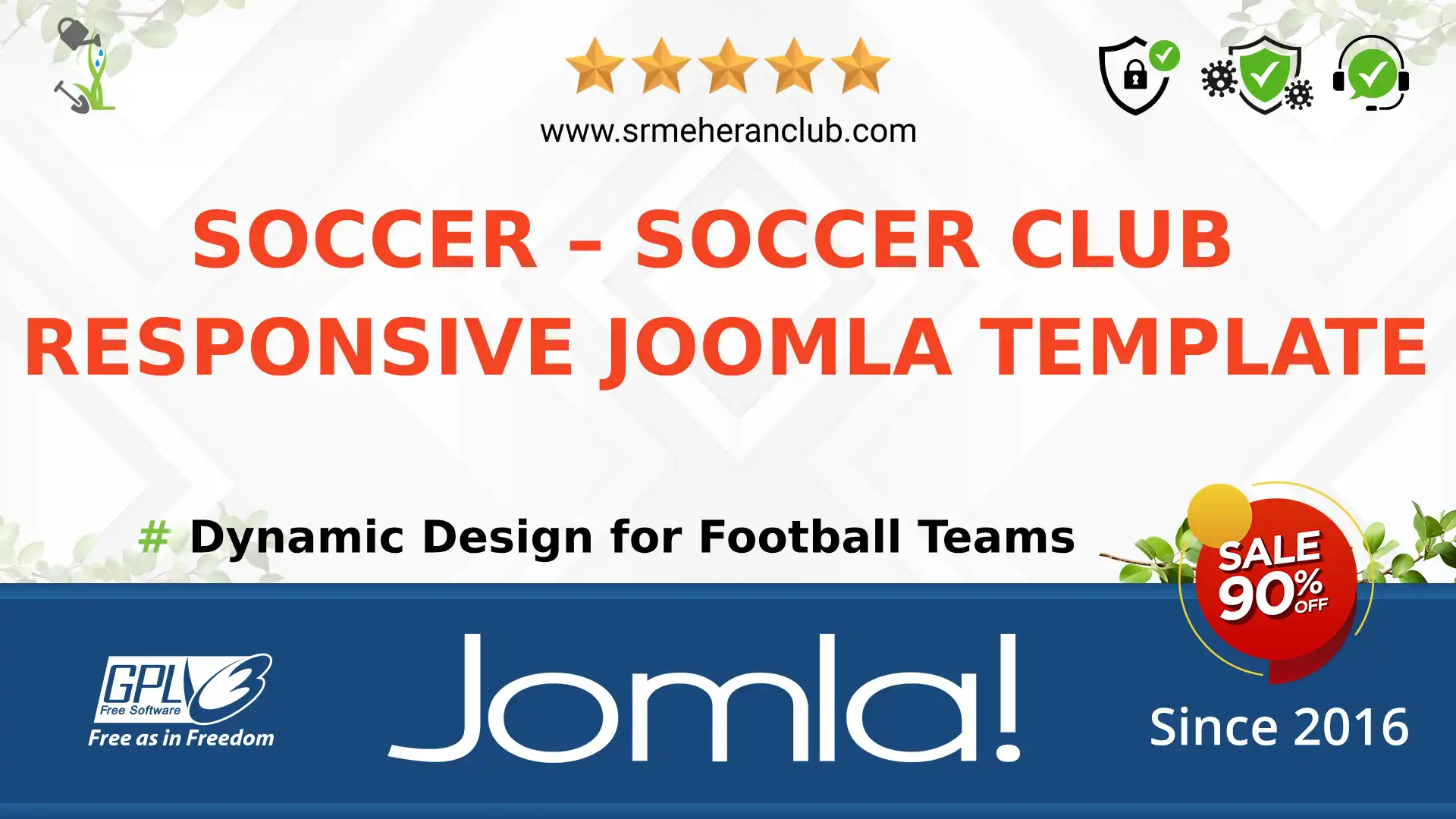 Soccer – Soccer Club Responsive Joomla Template — Theme by Templatemonster