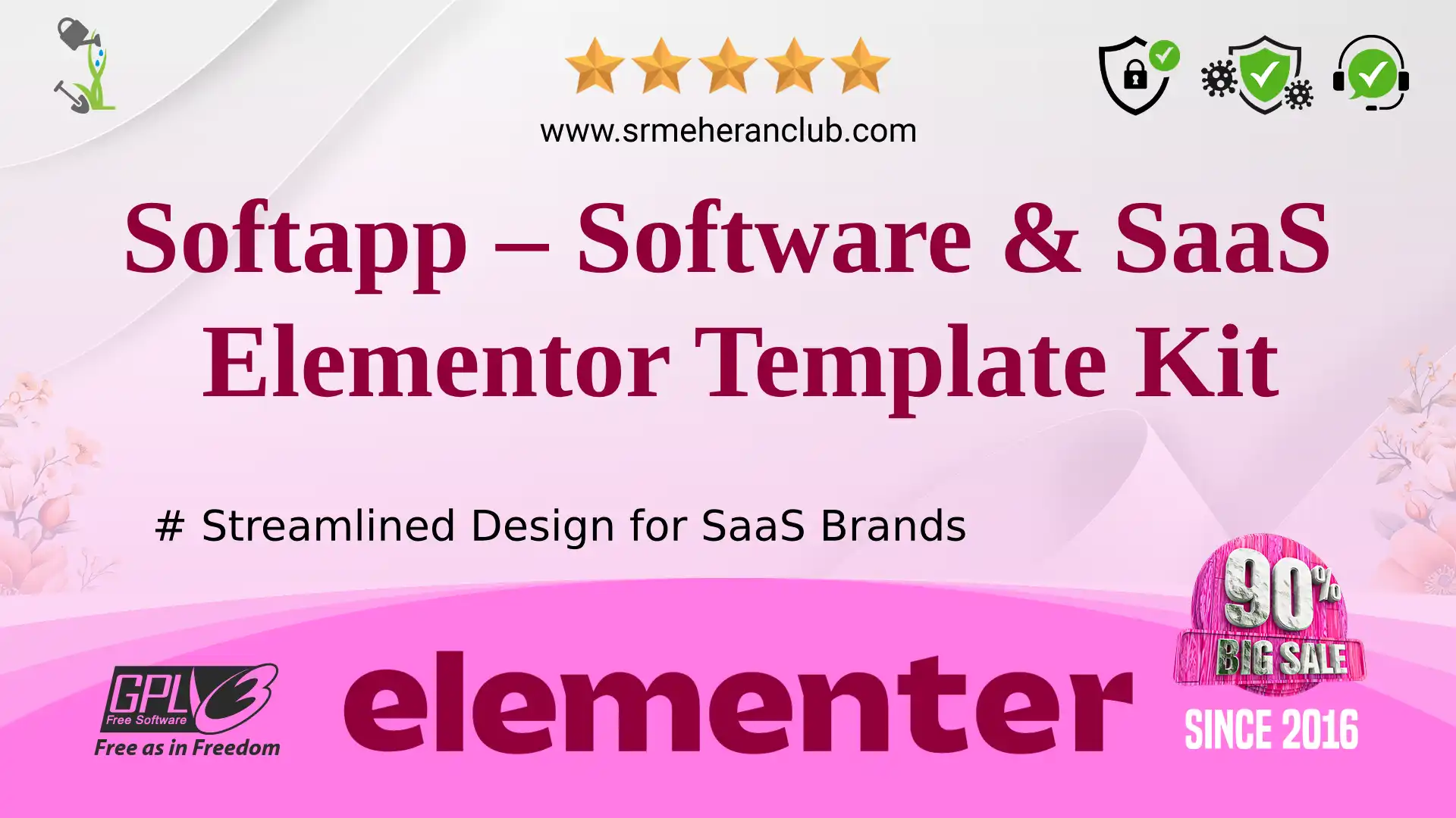 Softapp – Software & SaaS Elementor Template Kit — Elementor Kit by Themeforest