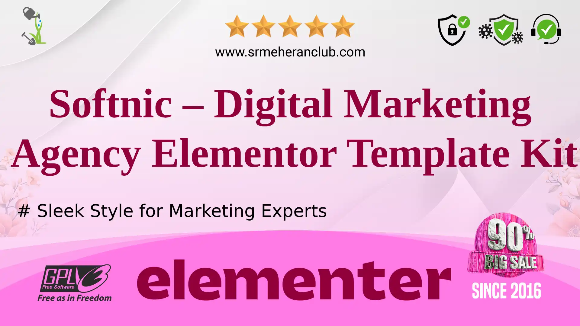 Softnic – Digital Marketing Agency Elementor Template Kit — Elementor Kit by Templatemonster