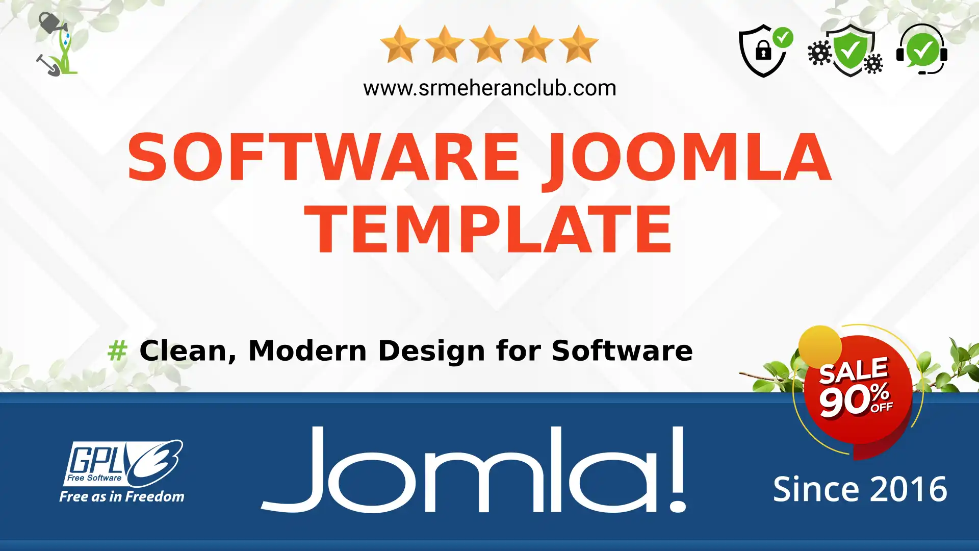 Software Joomla Template — Theme by Templatemonster