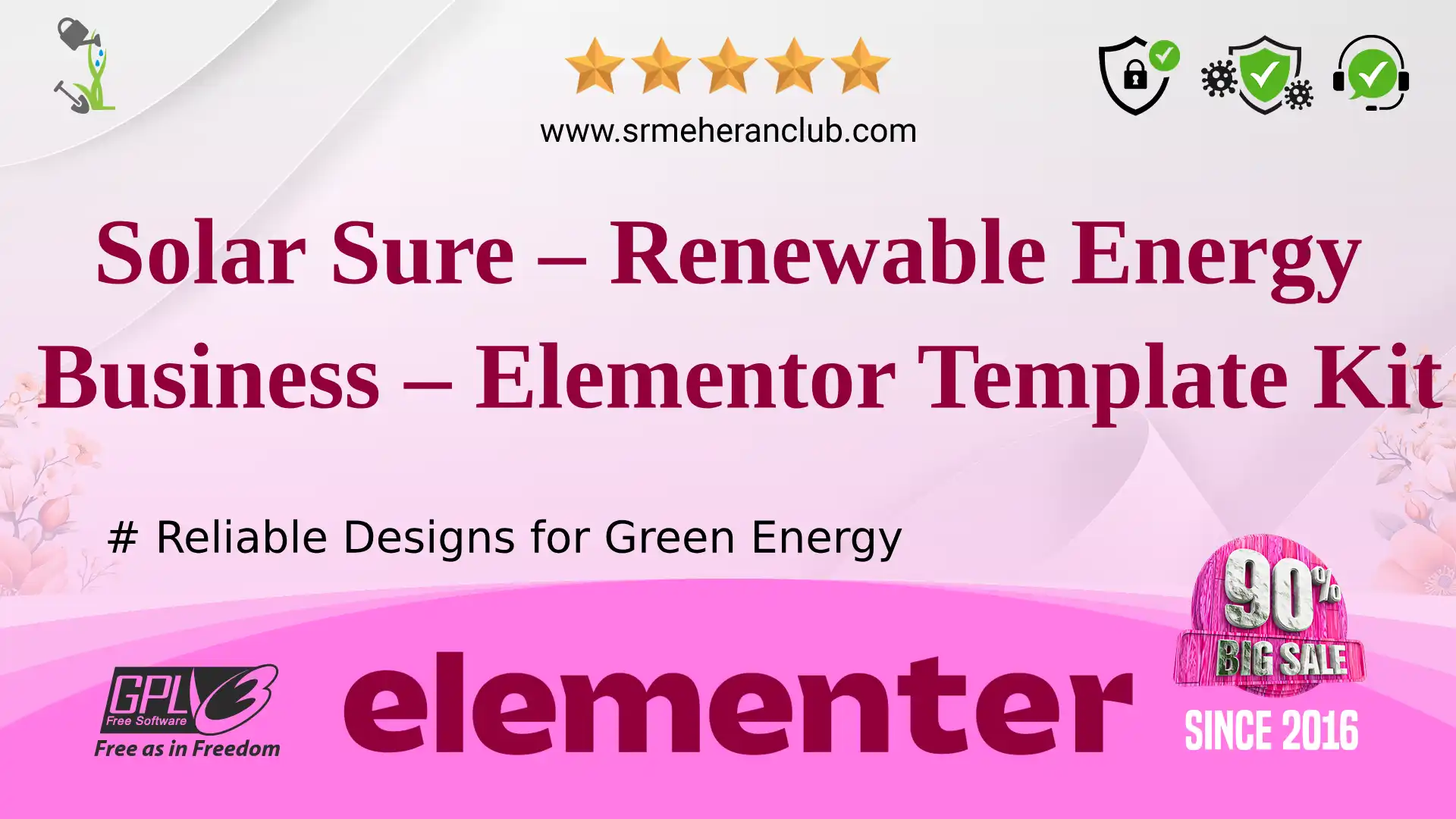 Solar Sure – Renewable Energy Business – Elementor Template Kit — Elementor Kit by Themeforest