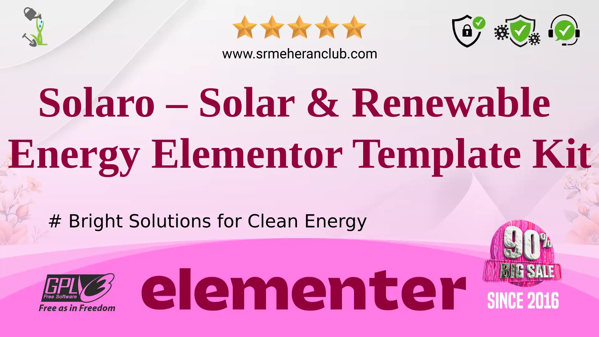 Solaro – Solar & Renewable Energy Elementor Template Kit — Elementor Kit by Themeforest