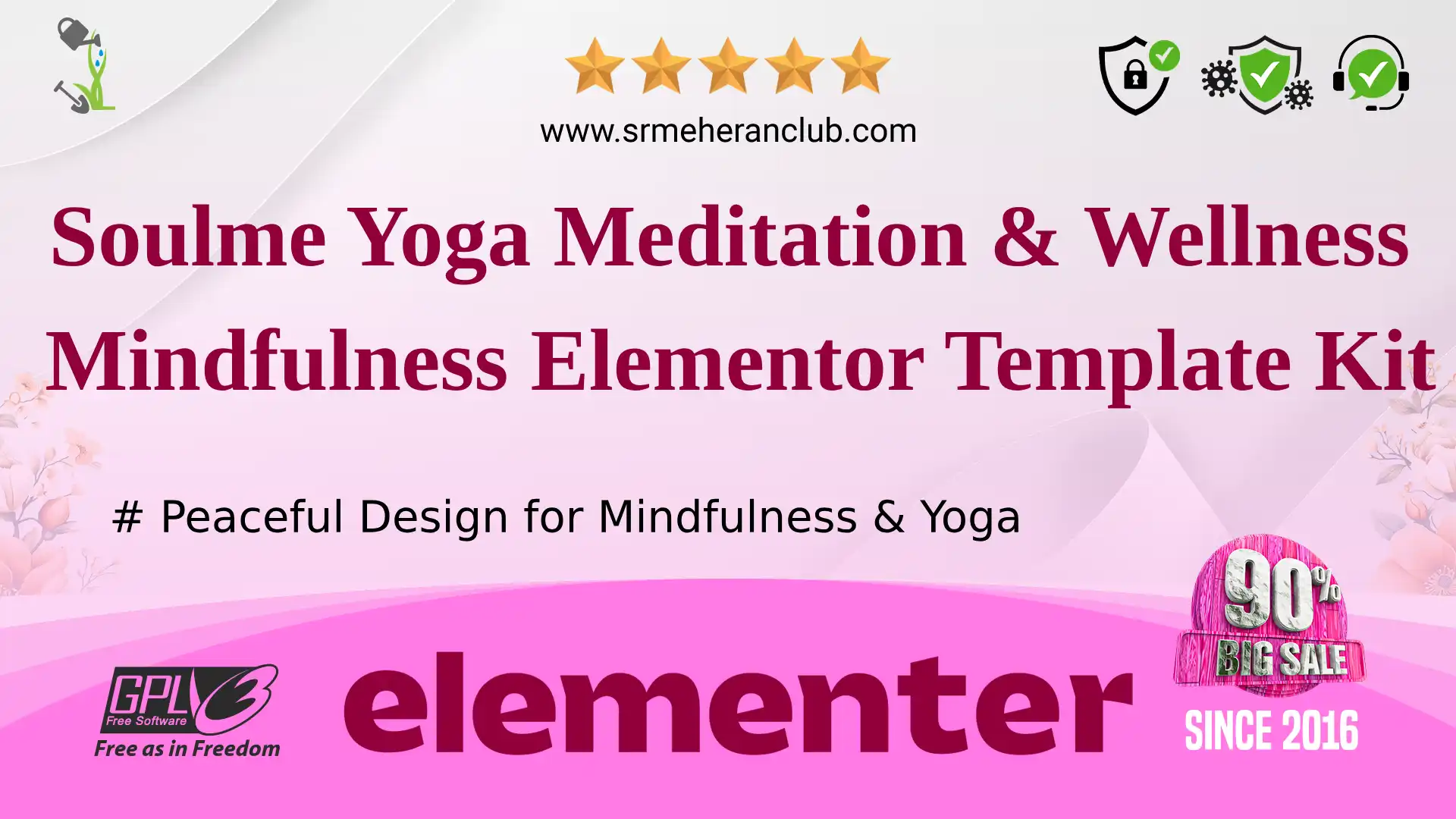 Soulme Yoga Meditation & Wellness Mindfulness Elementor Template Kit — Elementor Kit by Themeforest