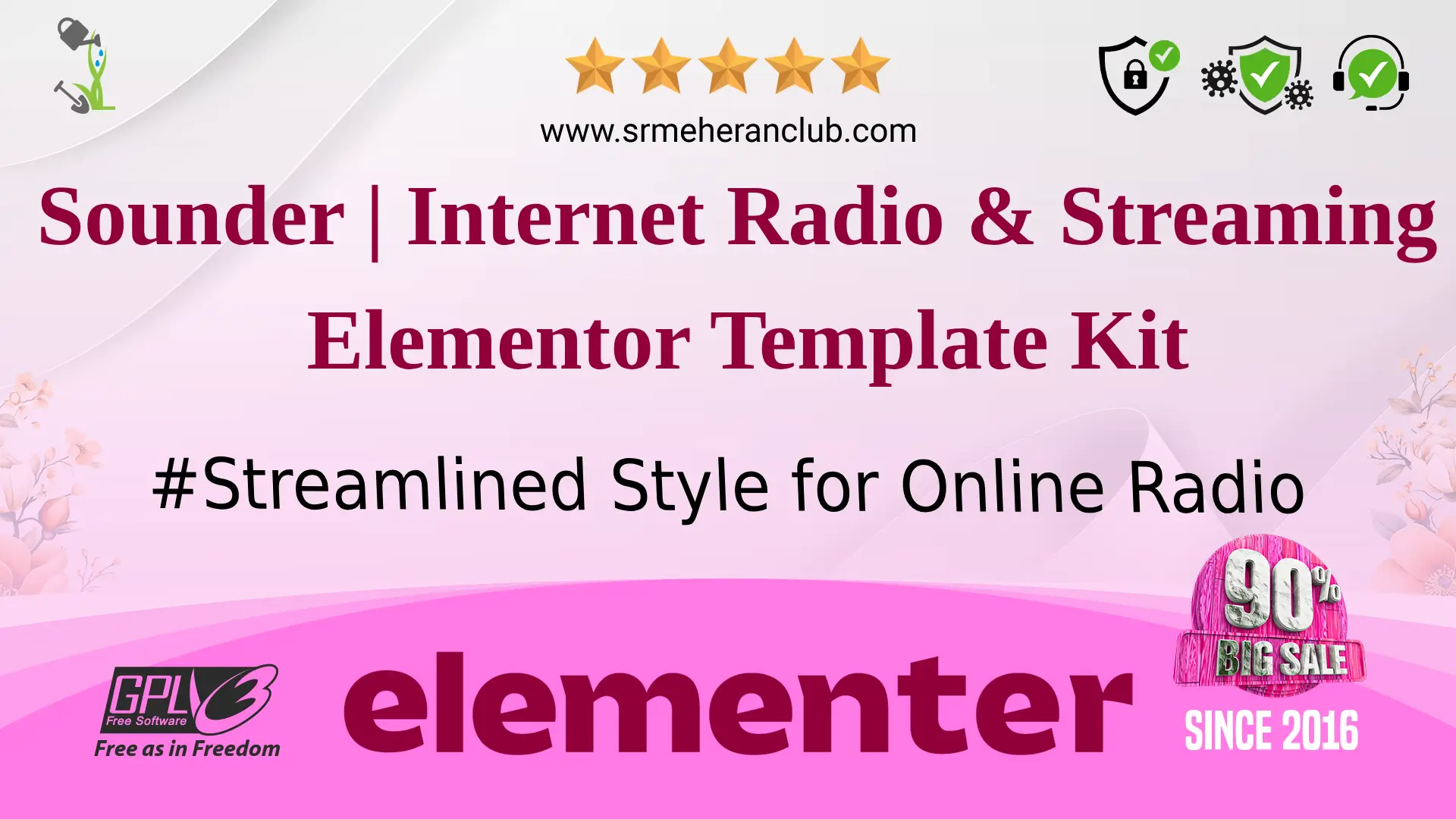 Sounder | Internet Radio & Streaming Elementor Template Kit — Elementor Kit by Themeforest