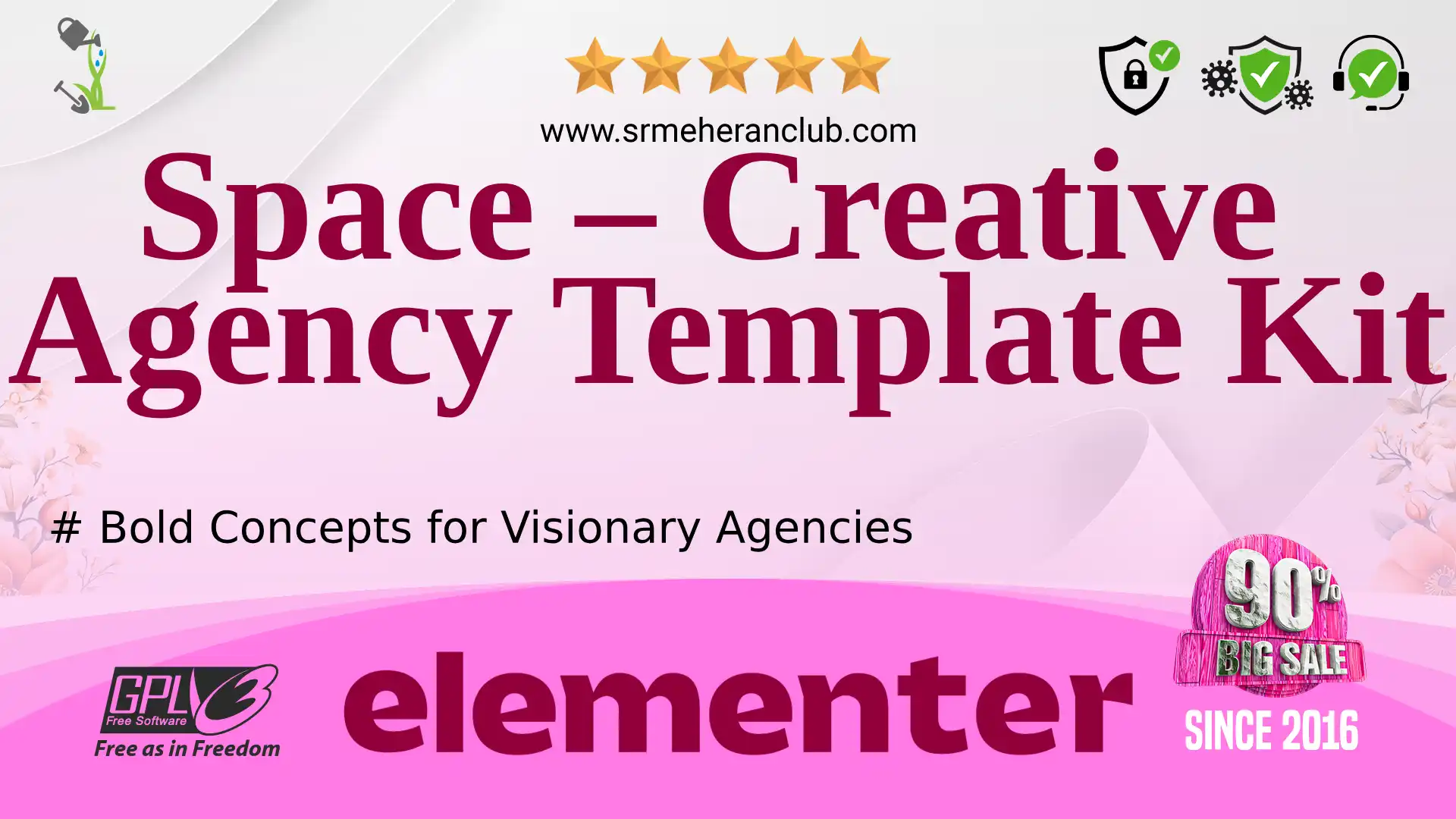 Space – Creative Agency Template Kit — Elementor Kit by Themeforest