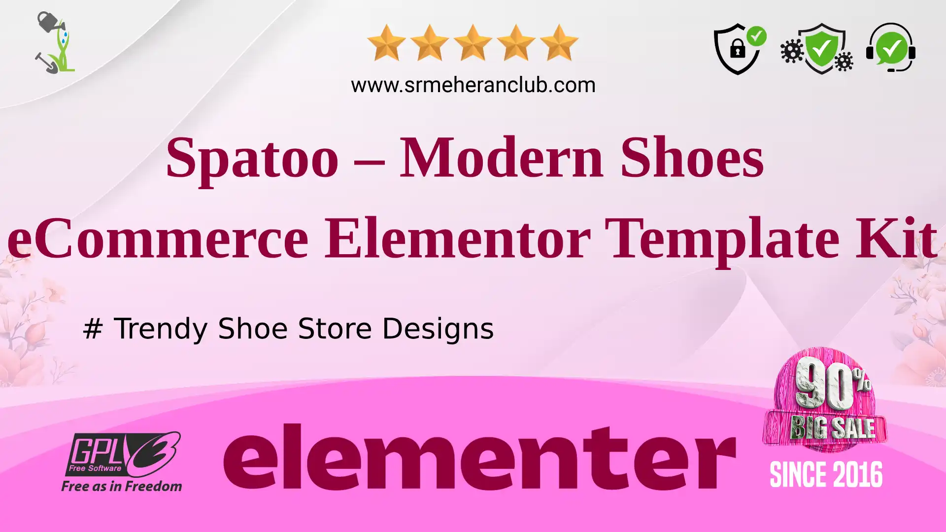 Spatoo – Modern Shoes eCommerce Elementor Template Kit — Elementor Kit by Themeforest