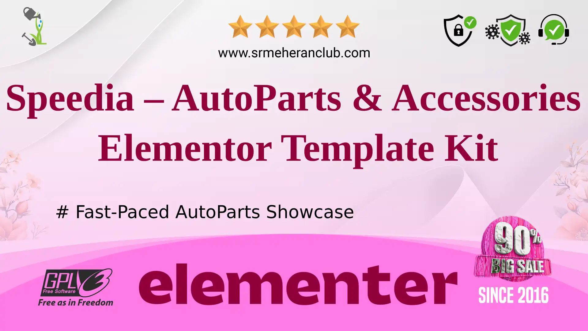 Speedia – AutoParts & Accessories Elementor Template Kit — Elementor Kit by Themeforest