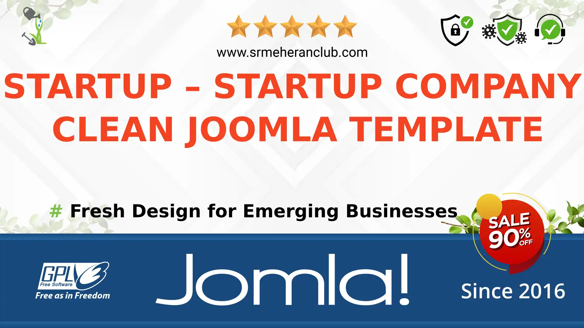 Startup – Startup Company Clean Joomla Template — Theme by Templatemonster