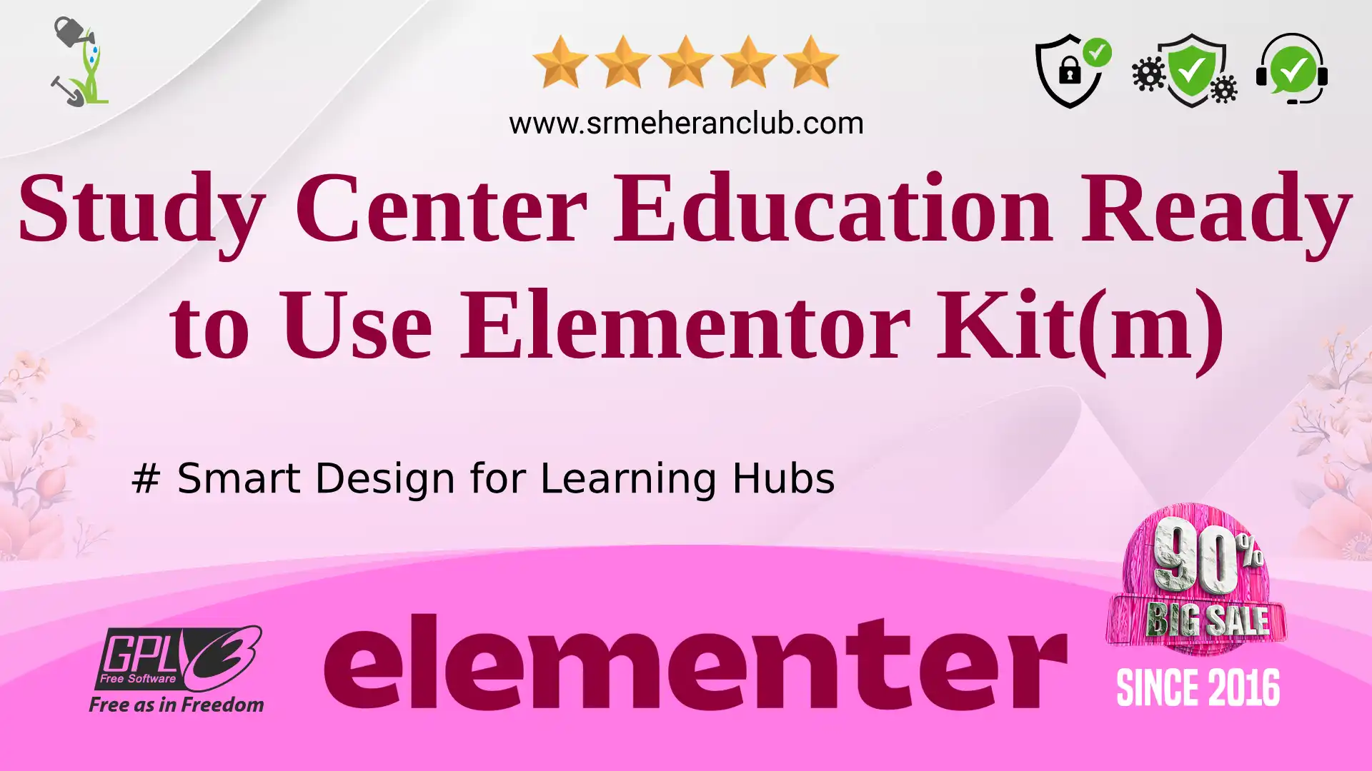 Study Center Education Ready to Use Elementor Kit(m) — Elementor Kit by Templatemonster