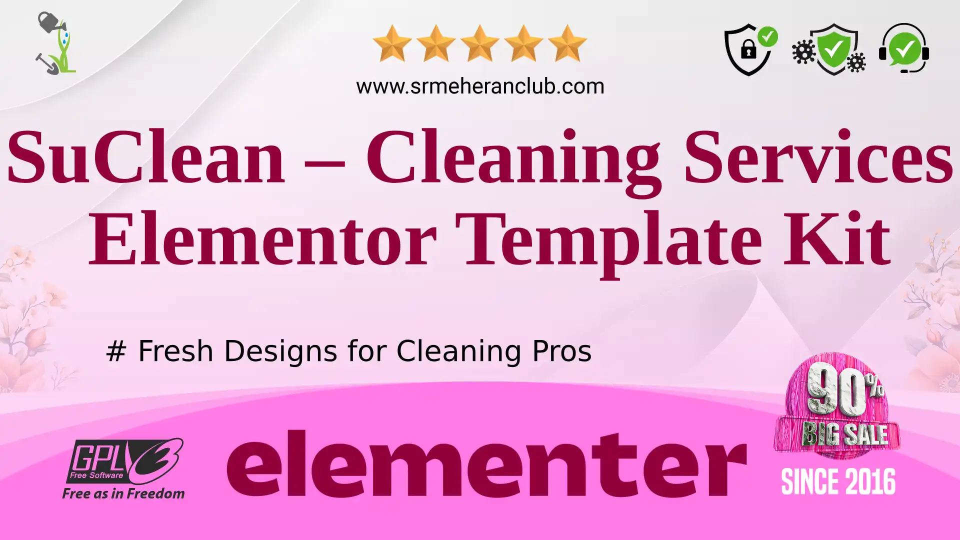 SuClean – Cleaning Services Elementor Template Kit — Elementor Kit by Themeforest