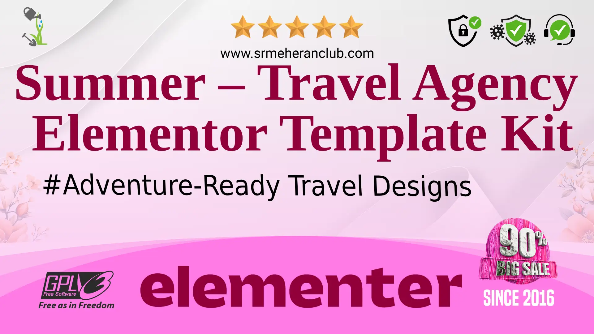 Summer – Travel Agency Elementor Template Kit — Elementor Kit by Themeforest