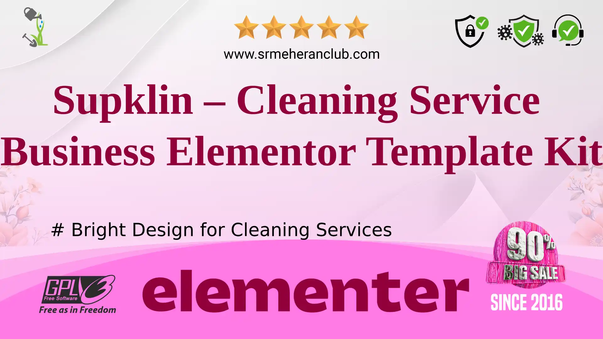 Supklin – Cleaning Service Business Elementor Template Kit — Elementor Kit by Themeforest