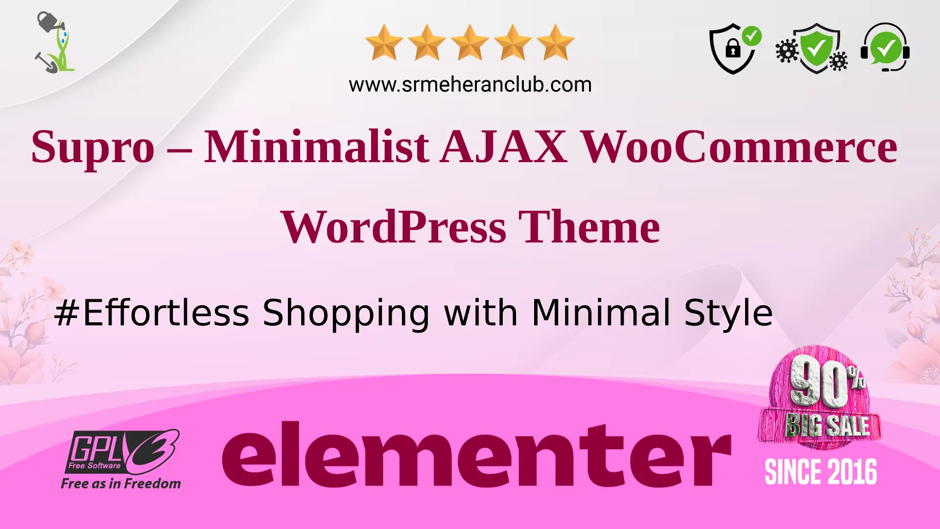 Supro – Minimalist AJAX WooCommerce WordPress Theme — Theme by Themeforest