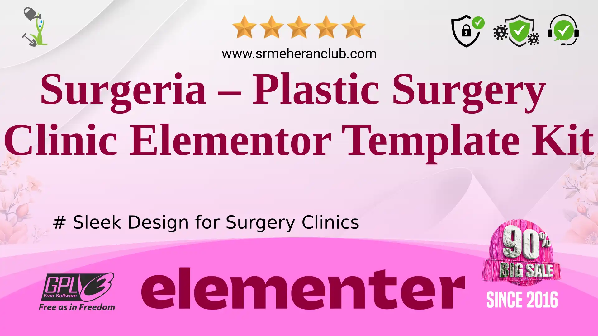 Surgeria – Plastic Surgery Clinic Elementor Template Kit — Elementor Kit by Themeforest