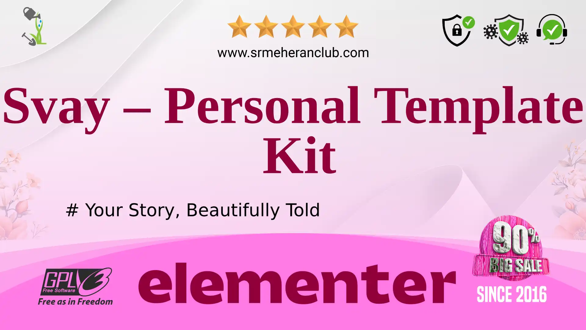 Svay – Personal Template Kit — Elementor Kit by Themeforest