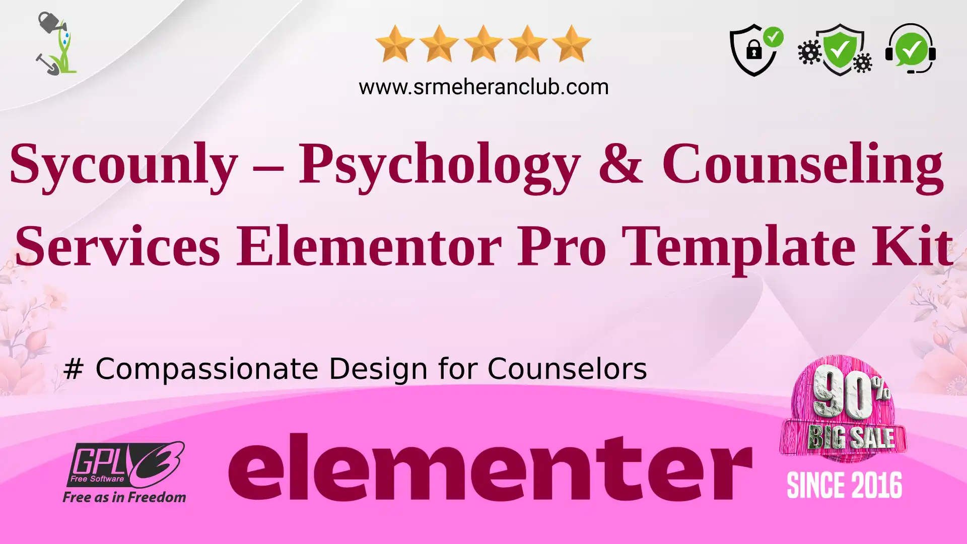 Sycounly – Psychology & Counseling Services Elementor Pro Template Kit — Elementor Kit by Themeforest