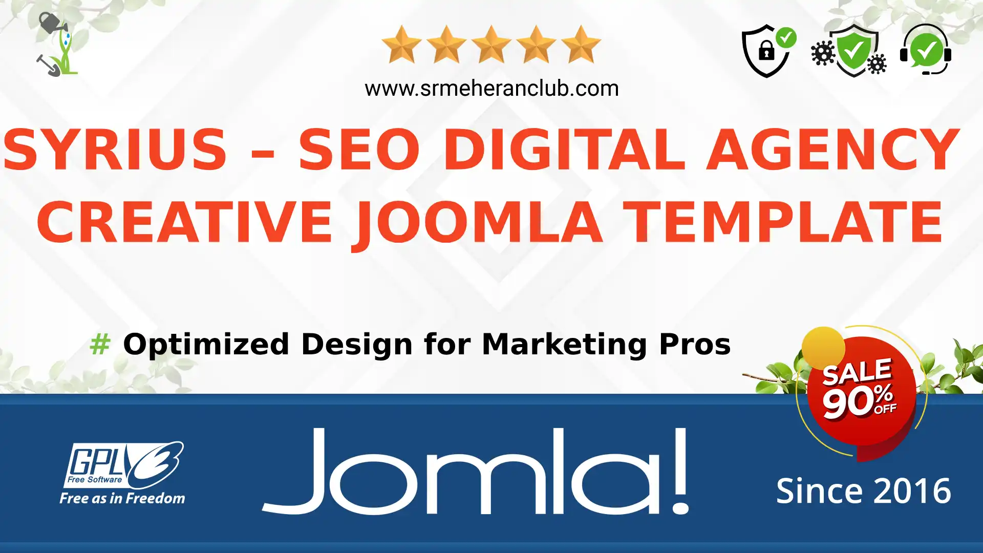 Syrius – SEO Digital Agency Creative Joomla Template — Theme by Themeforest