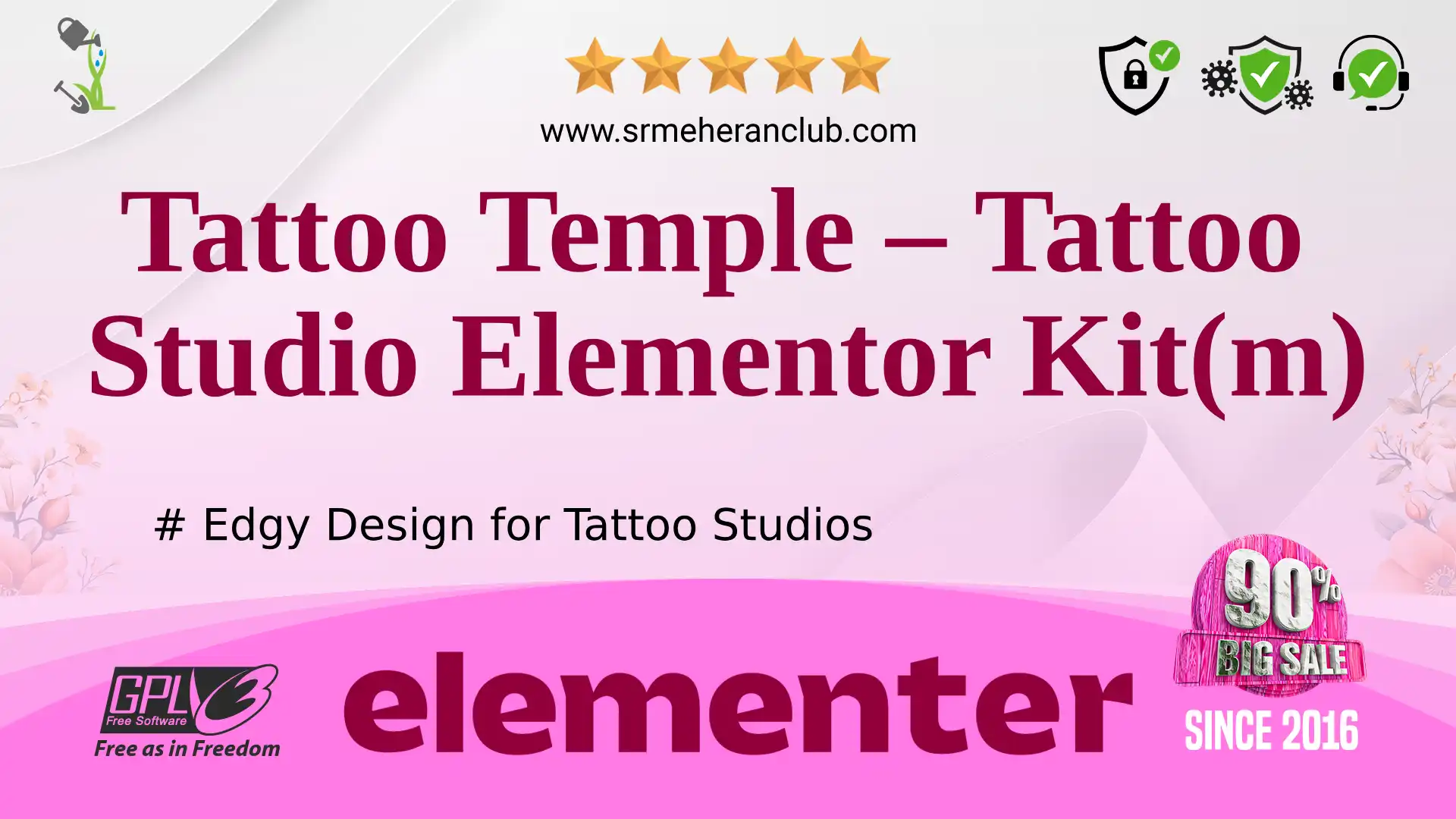 Tattoo Temple – Tattoo Studio Elementor Kit(m) — Elementor Kit by Templatemonster