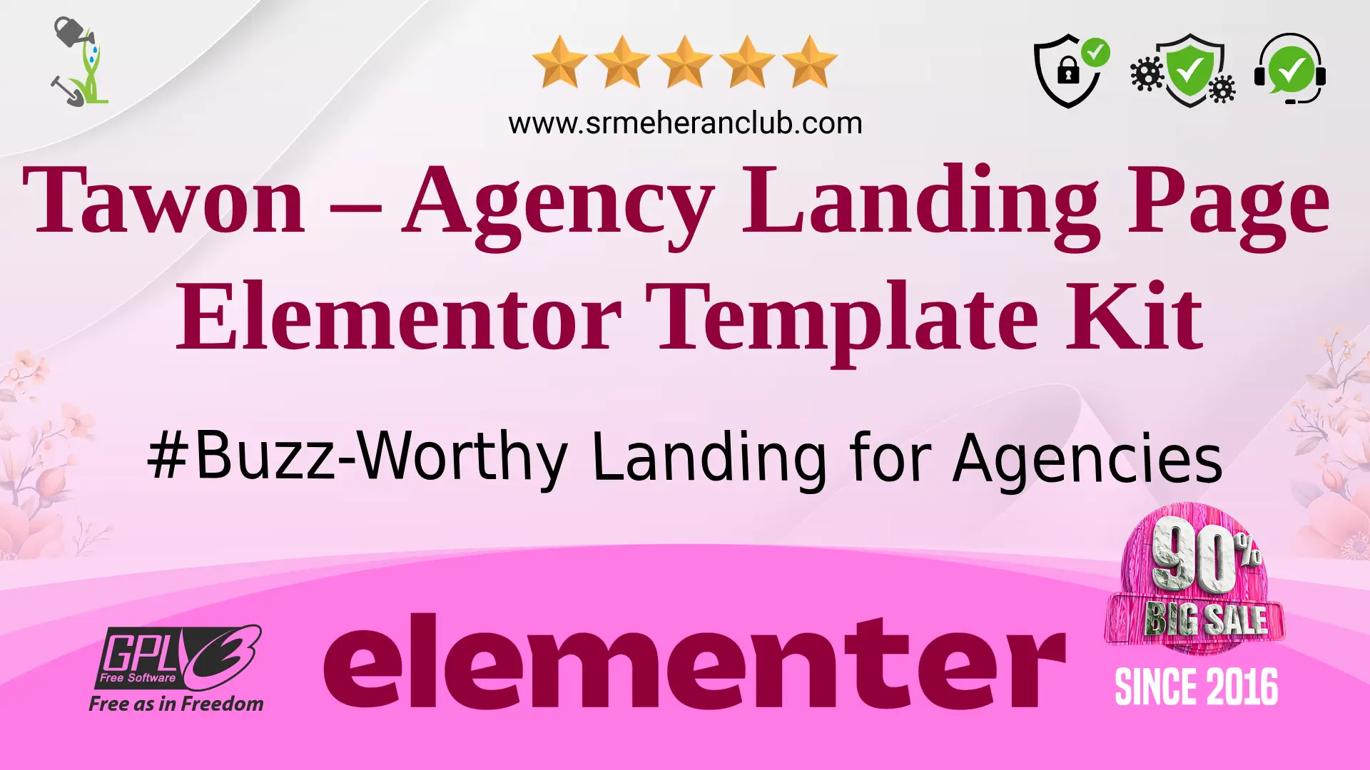 Tawon – Agency Landing Page Elementor Template Kit — Elementor Kit by Themeforest